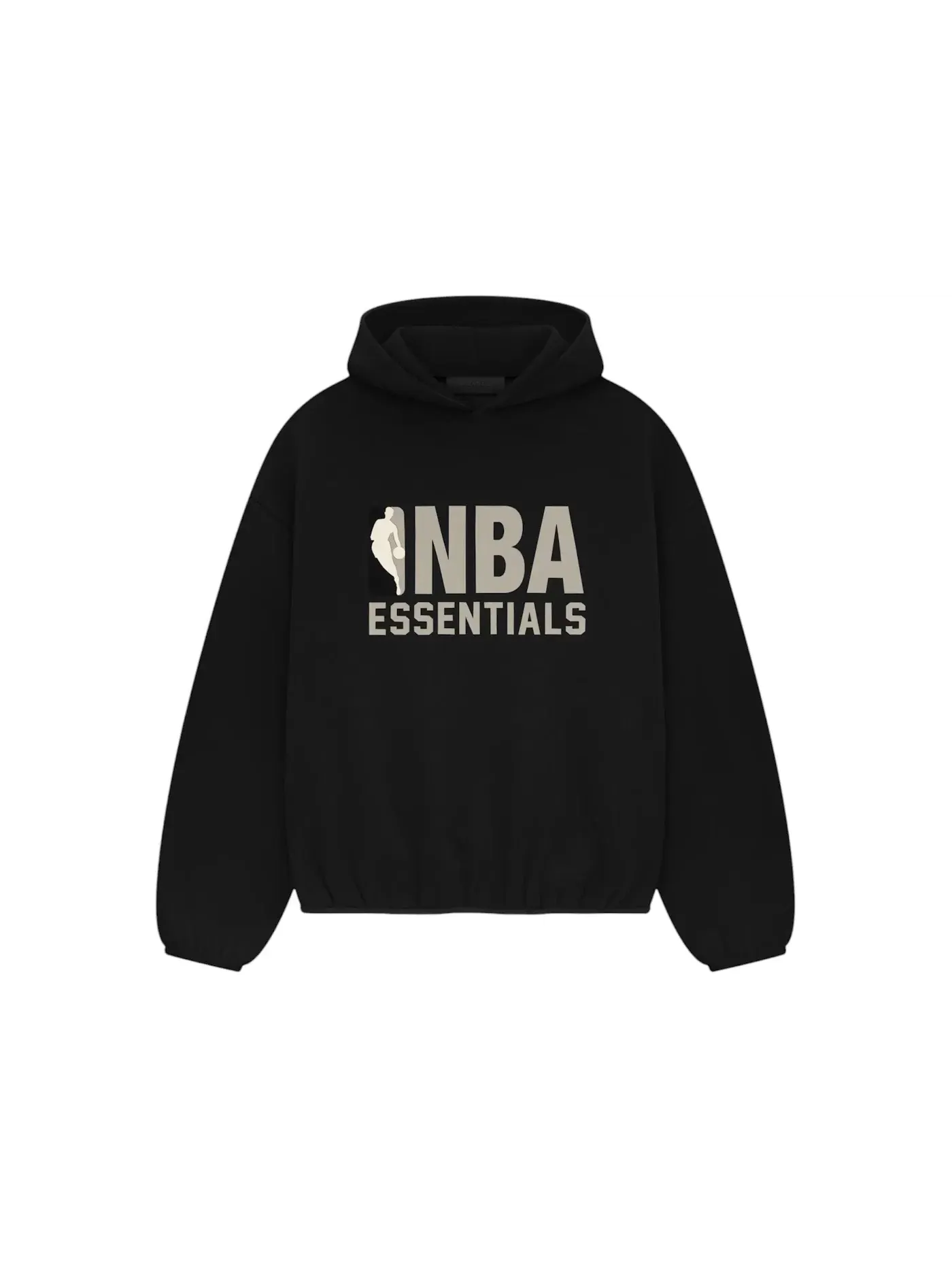 Мужской худи с принтом NBA Fear of God Essentials — изображение 1 из 2, черный
