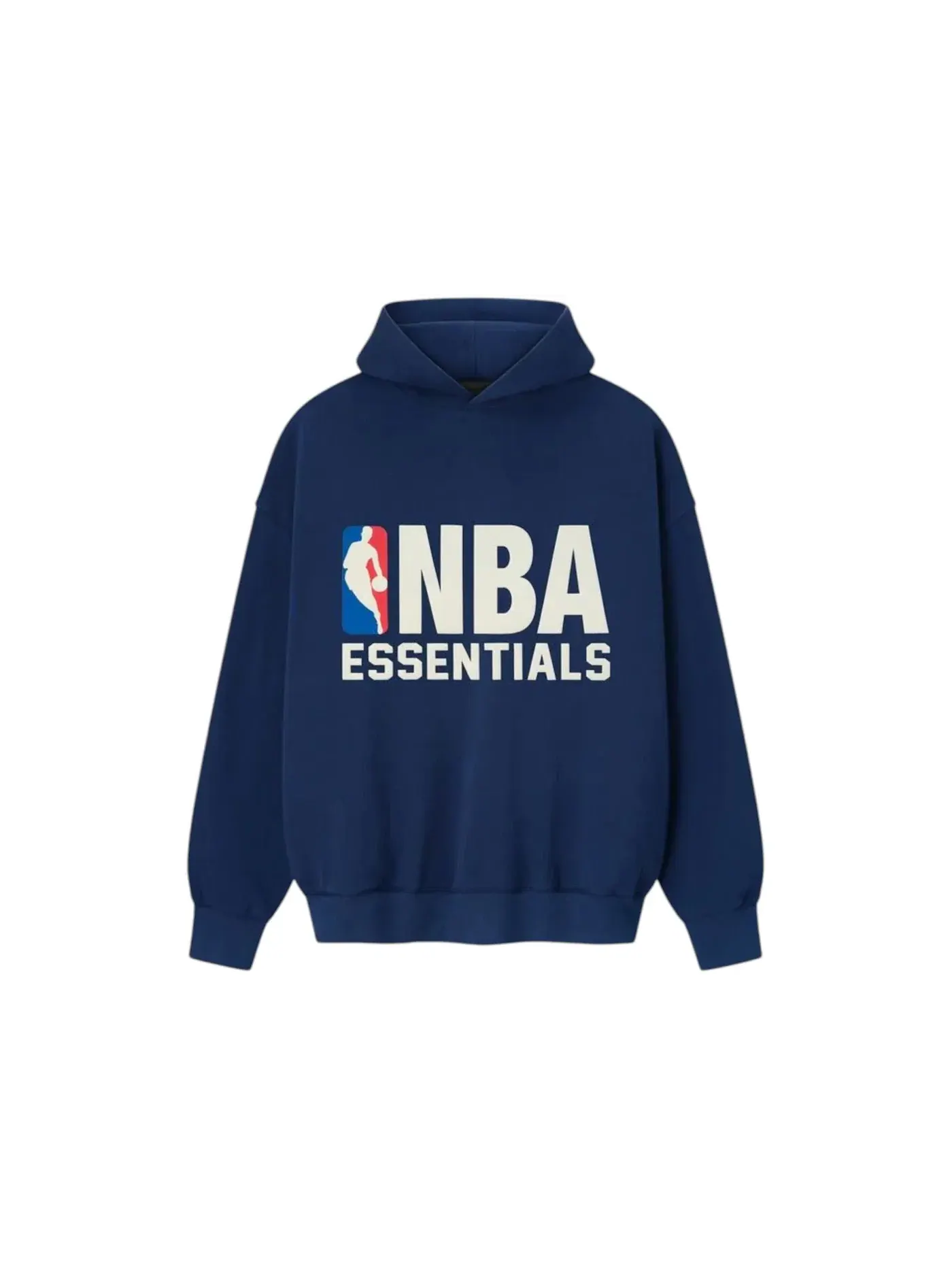 Мужская худи с принтом NBA Sport Fear of God Essentials — изображение 1 из 2, синий