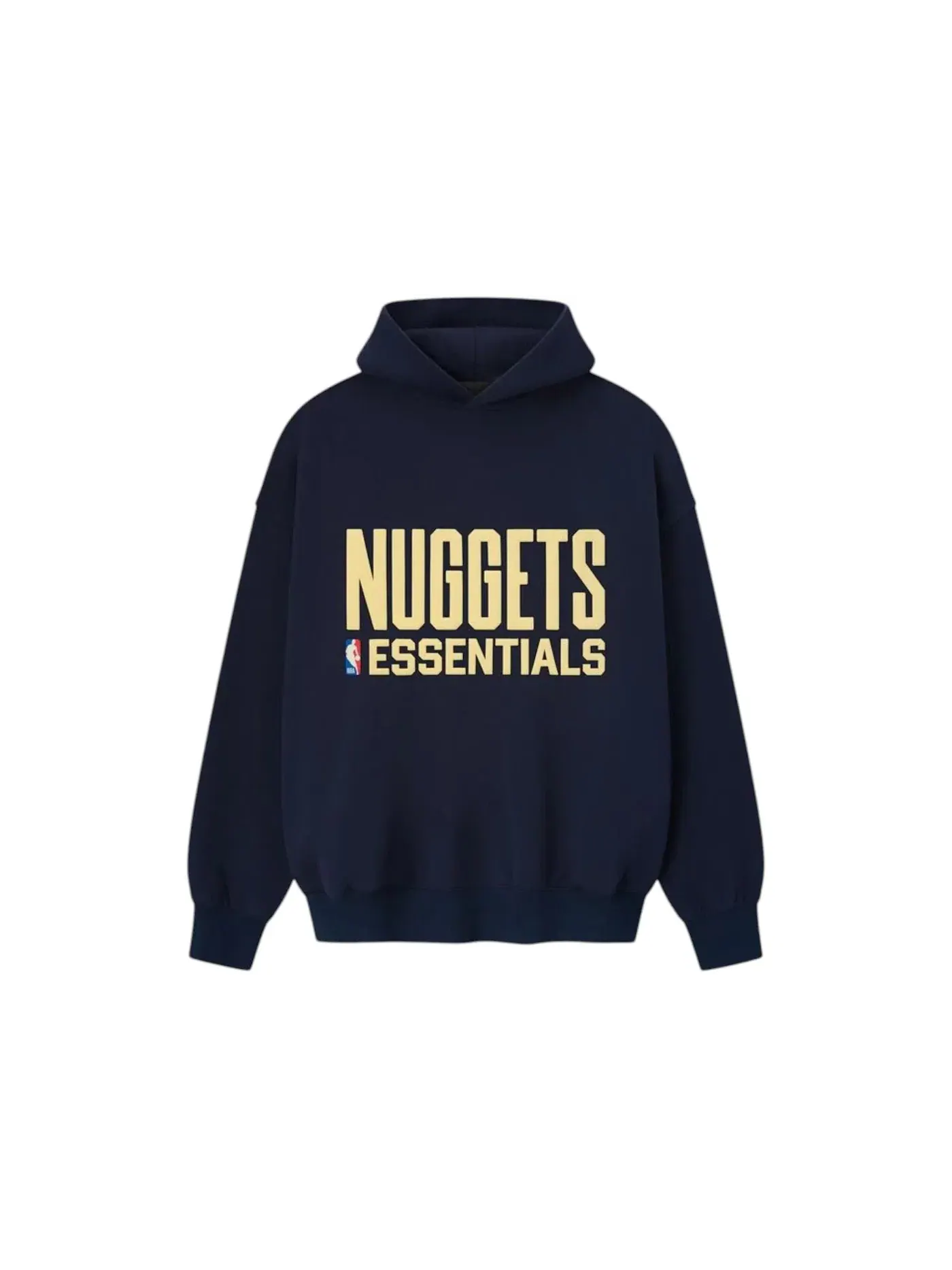 Мужской худи с принтом Nuggets Sport Fear of God — изображение 1 из 2, темно-синий