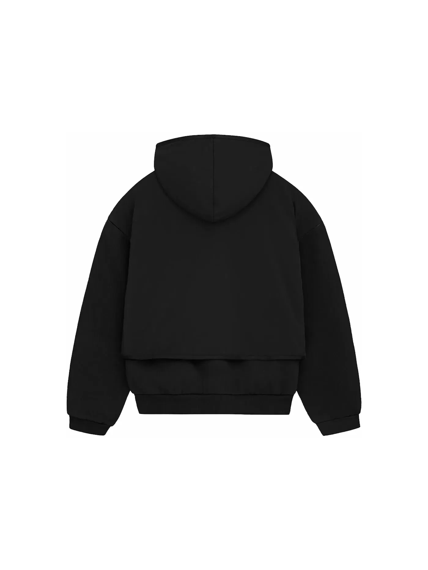 Мужской свитер из нейлона и флиса с капюшоном Fear of God Essentials Sweater — изображение 2 из 2, черный