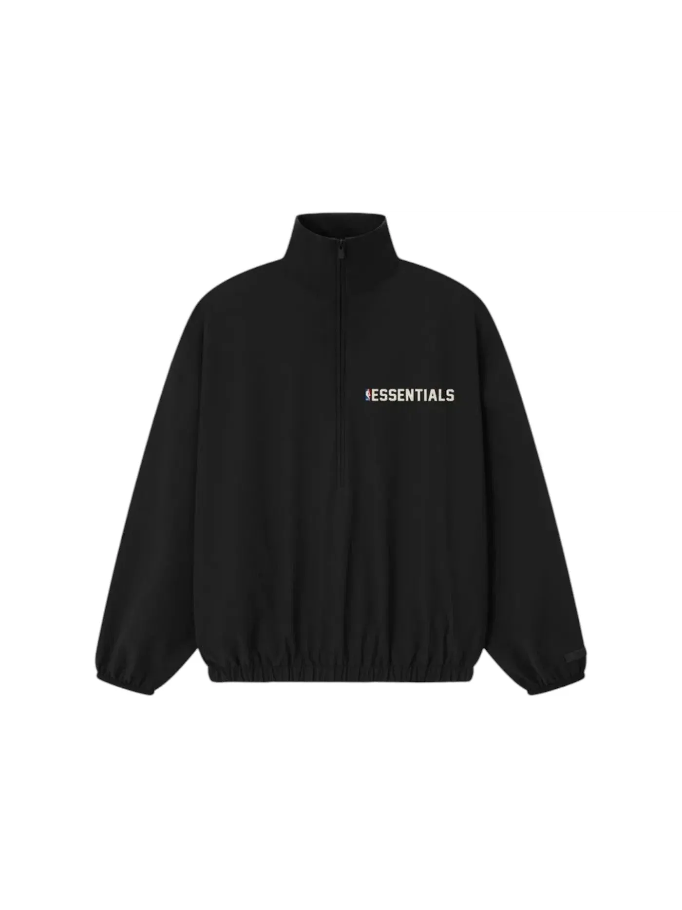 Мужская куртка-олимпийка с молнией наполовину Fear of God Essentials — изображение 1 из 3, черный