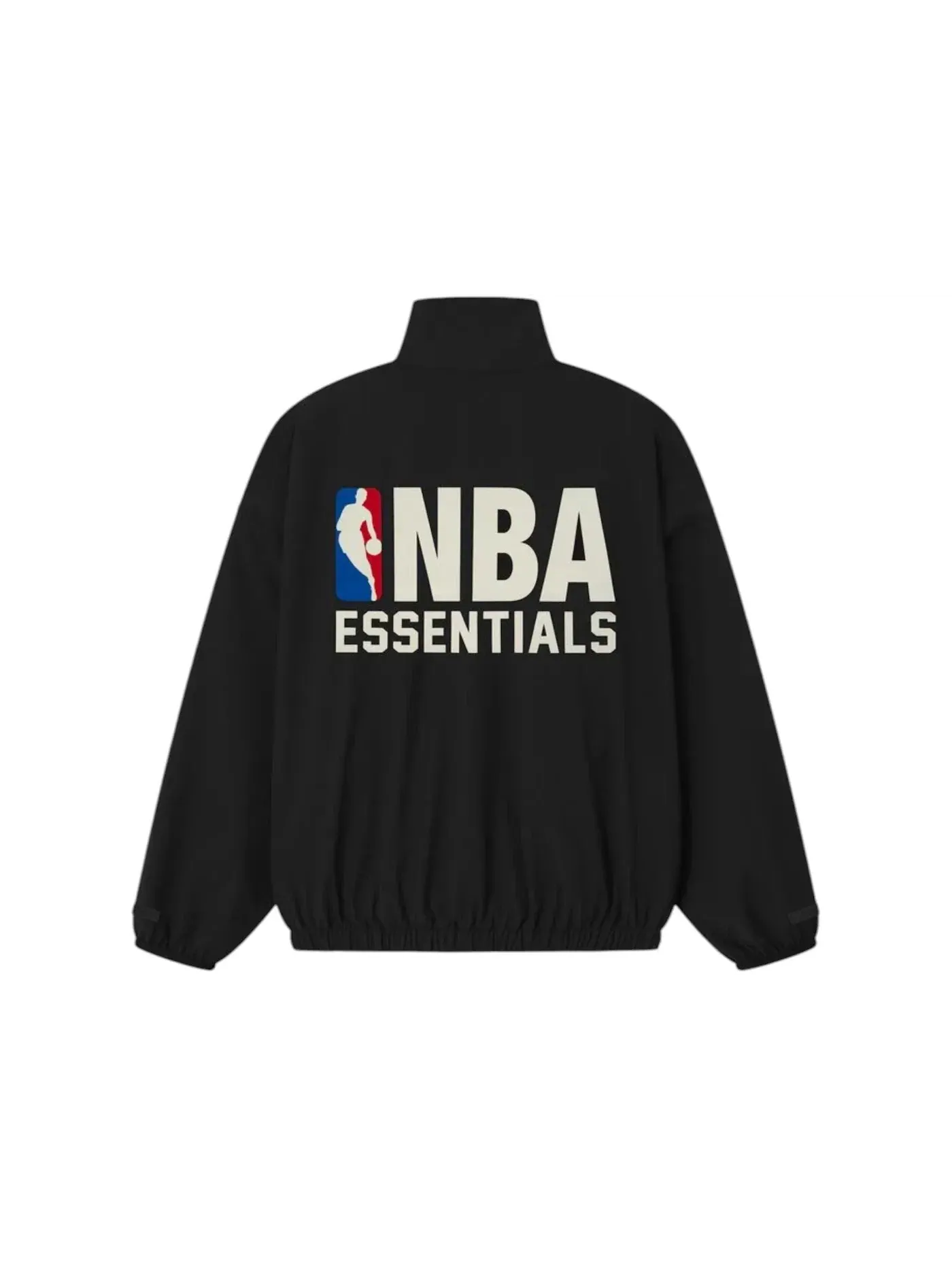 Мужская куртка-олимпийка с молнией наполовину Fear of God Essentials — изображение 2 из 3, черный