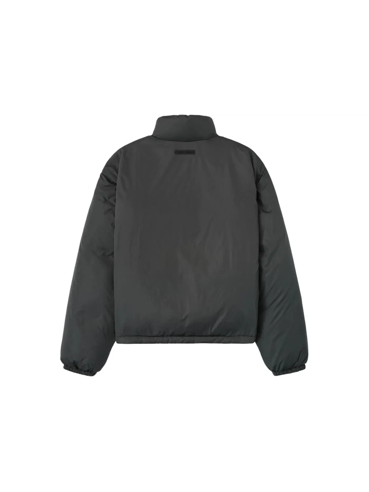 Мужская куртка-пуховик из нейлона Essentials Nylon Puffer Fear of God — изображение 2 из 2, серый