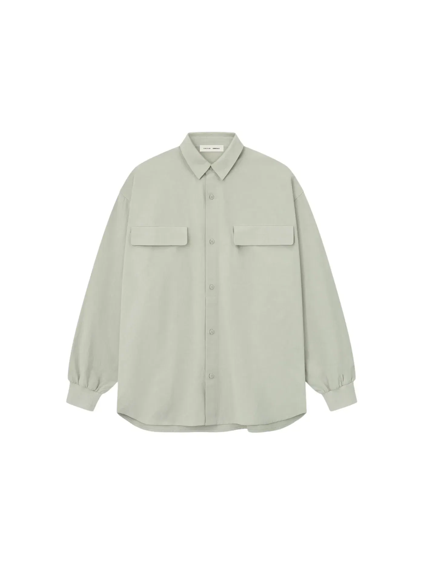 Мужская рубашка Oxford Shirt Fear of God — изображение 1 из 1, камень абби