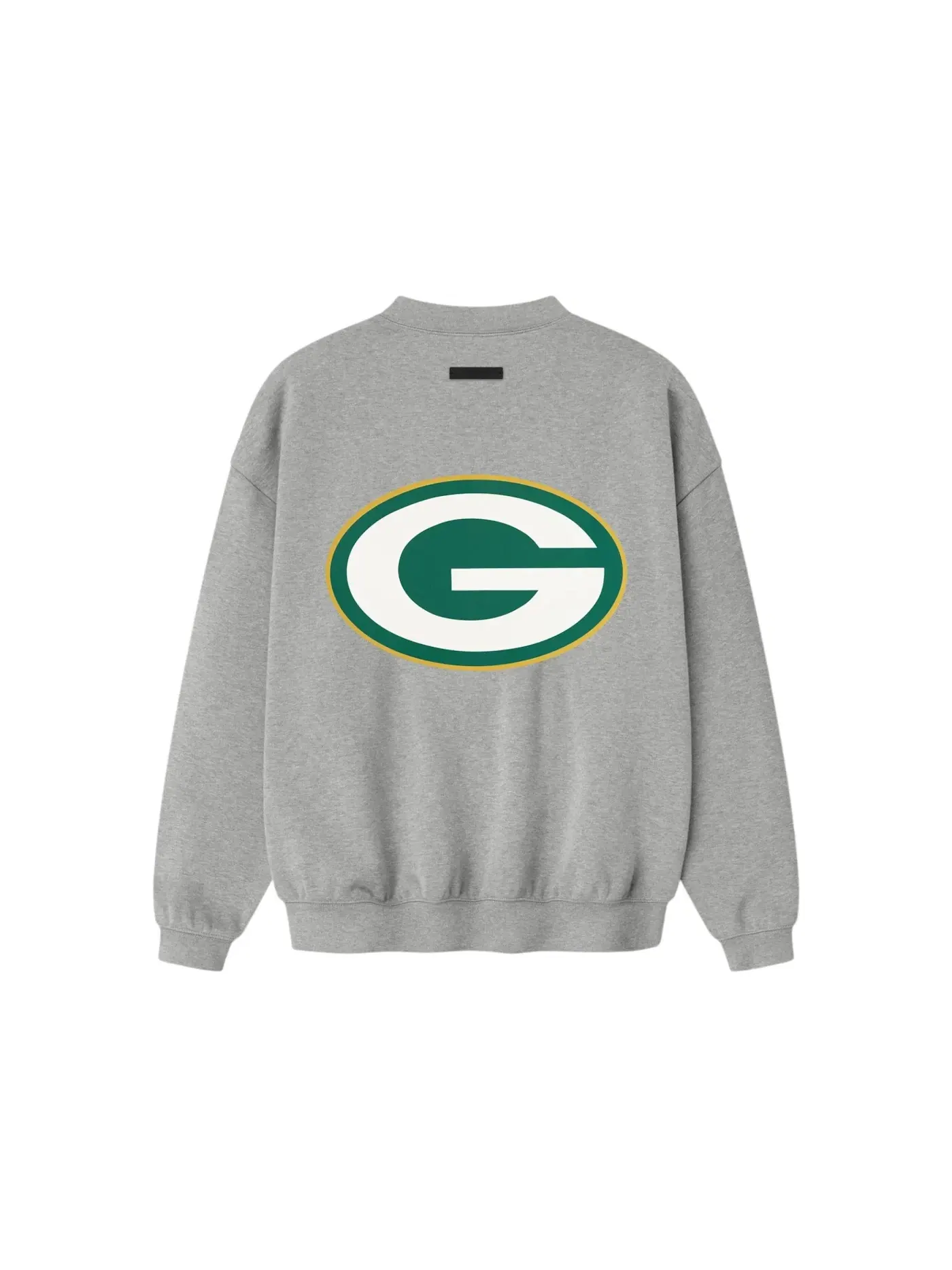 Мужской свитшот с длинным рукавом Crewneck Fear of God, Concrete Heather — изображение 2 из 2