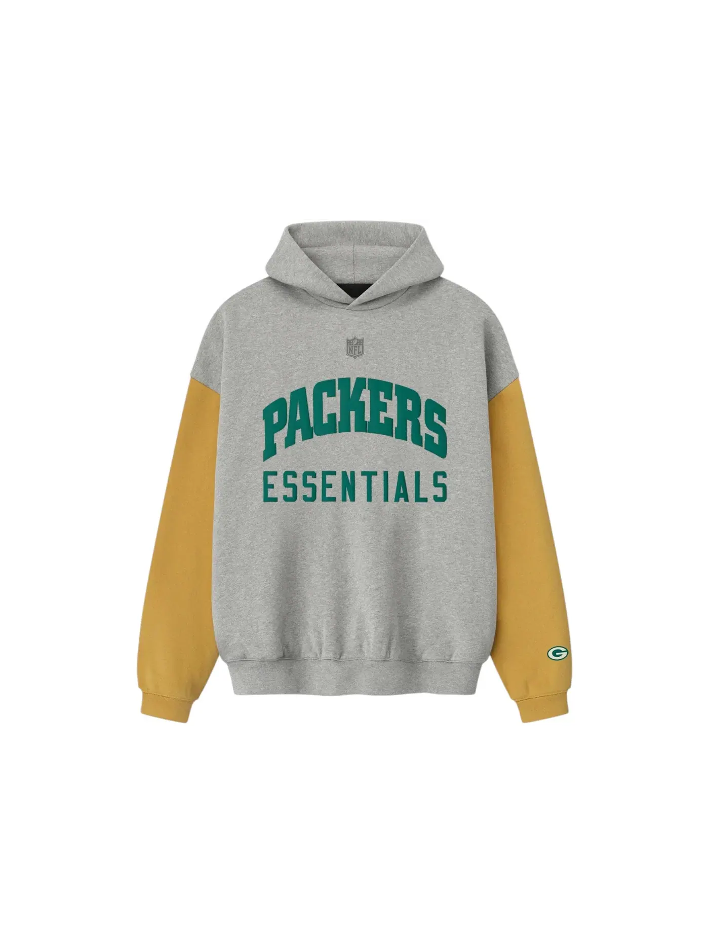 Мужской худи с капюшоном Fear of God Essentials Packers Sport Hoodie — изображение 1 из 2, коричневый