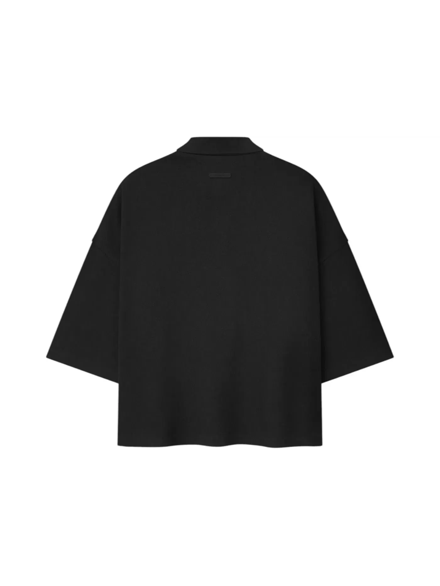 Мужское поло с коротким рукавом Fear of God Essentials Pique Signature 90's Cropped Polo — изображение 2 из 2