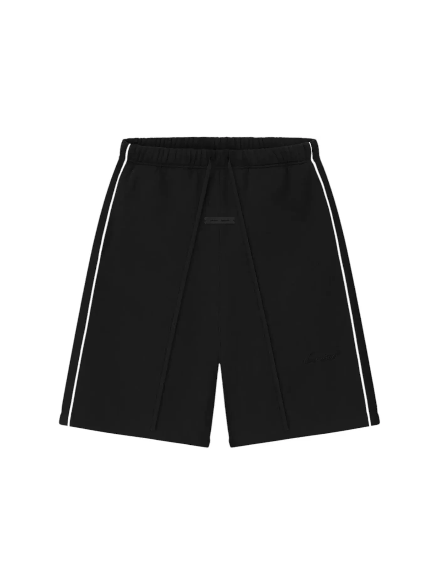Мужские шорты свободного кроя с принтом Sweatshort Fear of God — изображение 1 из 1, черный/белый