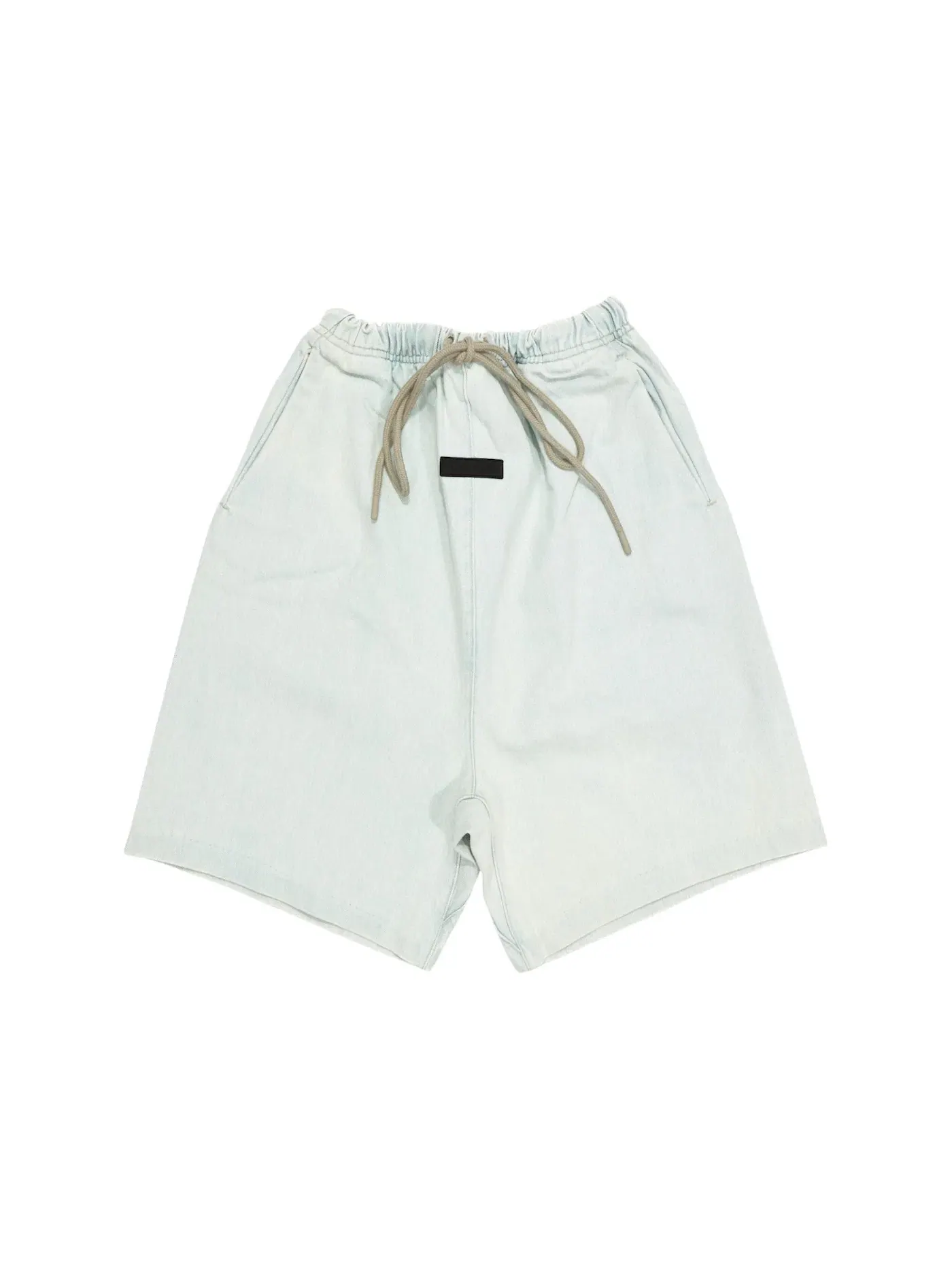 Мужские шорты свободного кроя Light Wash Denim Fear of God — изображение 1 из 2, светлый джинсовый синий