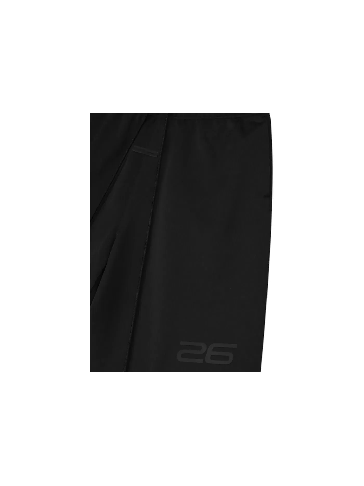 Мужские шорты из сатина Fleece Relaxed Sweatshort Fear of God — изображение 3 из 3, винтажный черный