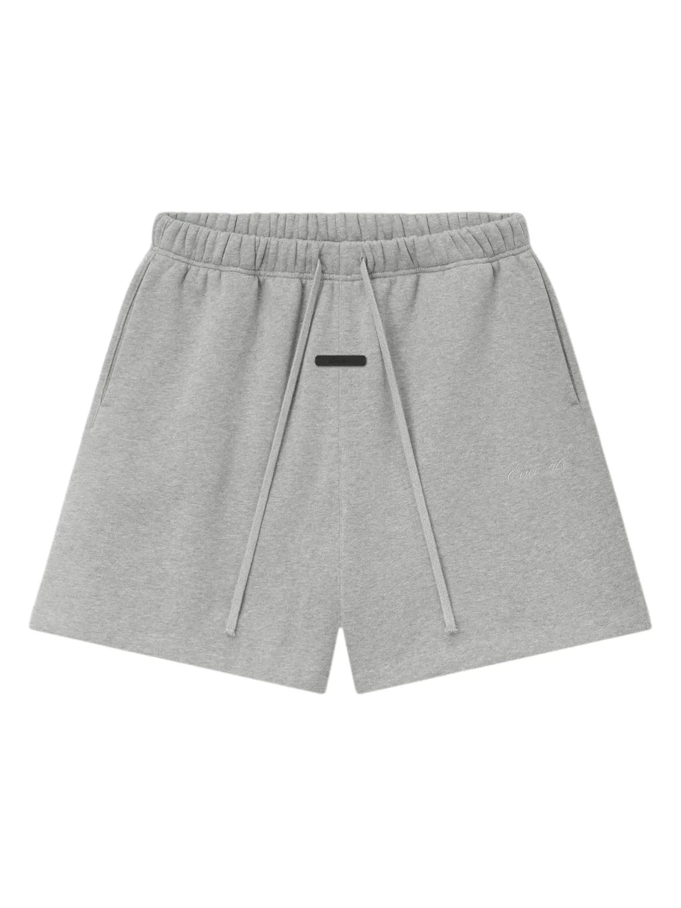 Мужские шорты с текстурой Fear of God Essentials Signature Classic Short, Concrete Heather — изображение 1 из 2