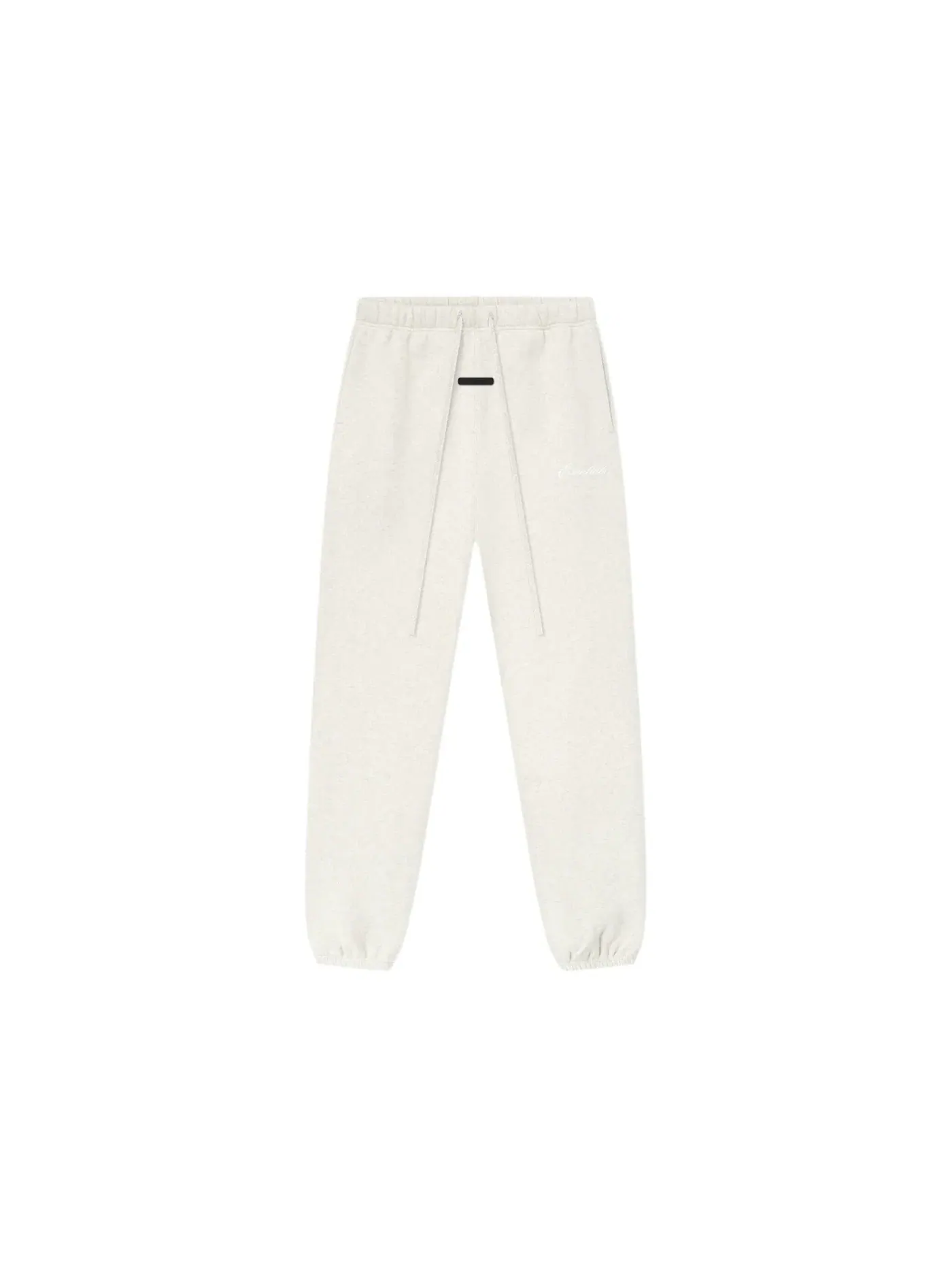 Мужские спортивные штаны с логотипом Fear of God Essentials Sweatpant, Oatmeal Heather/Light Heather — изображение 1 из 2