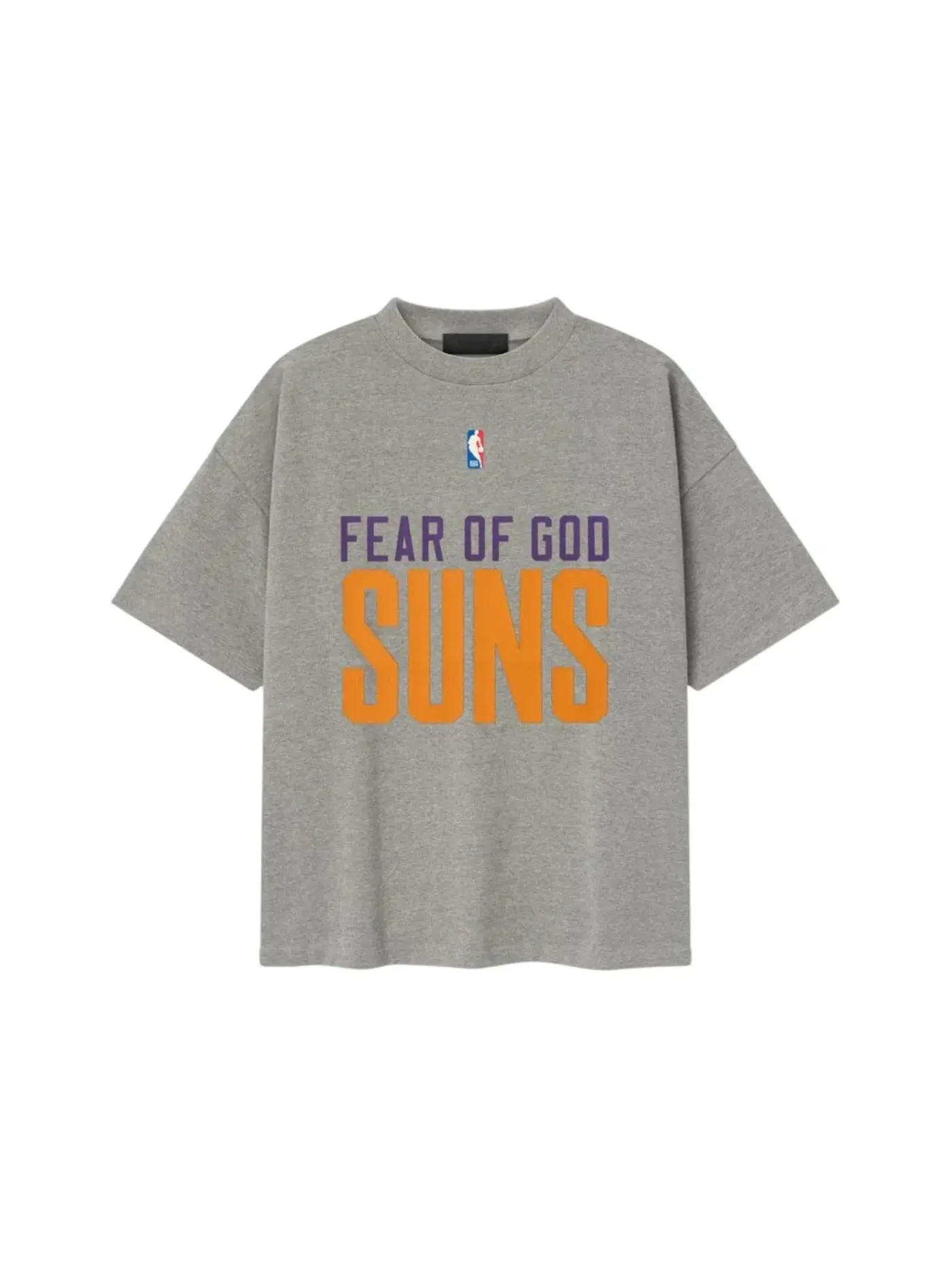 Мужская футболка с принтом Suns 90's Tee Fear of God — изображение 1 из 2, серый