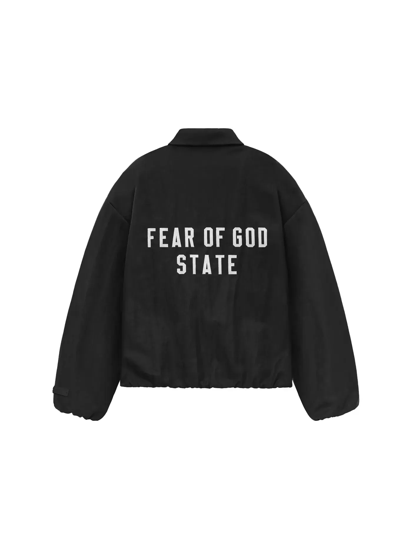 Мужская куртка-тракер с текстурным нейлоном Jacket Fear of God — изображение 1 из 2, черный