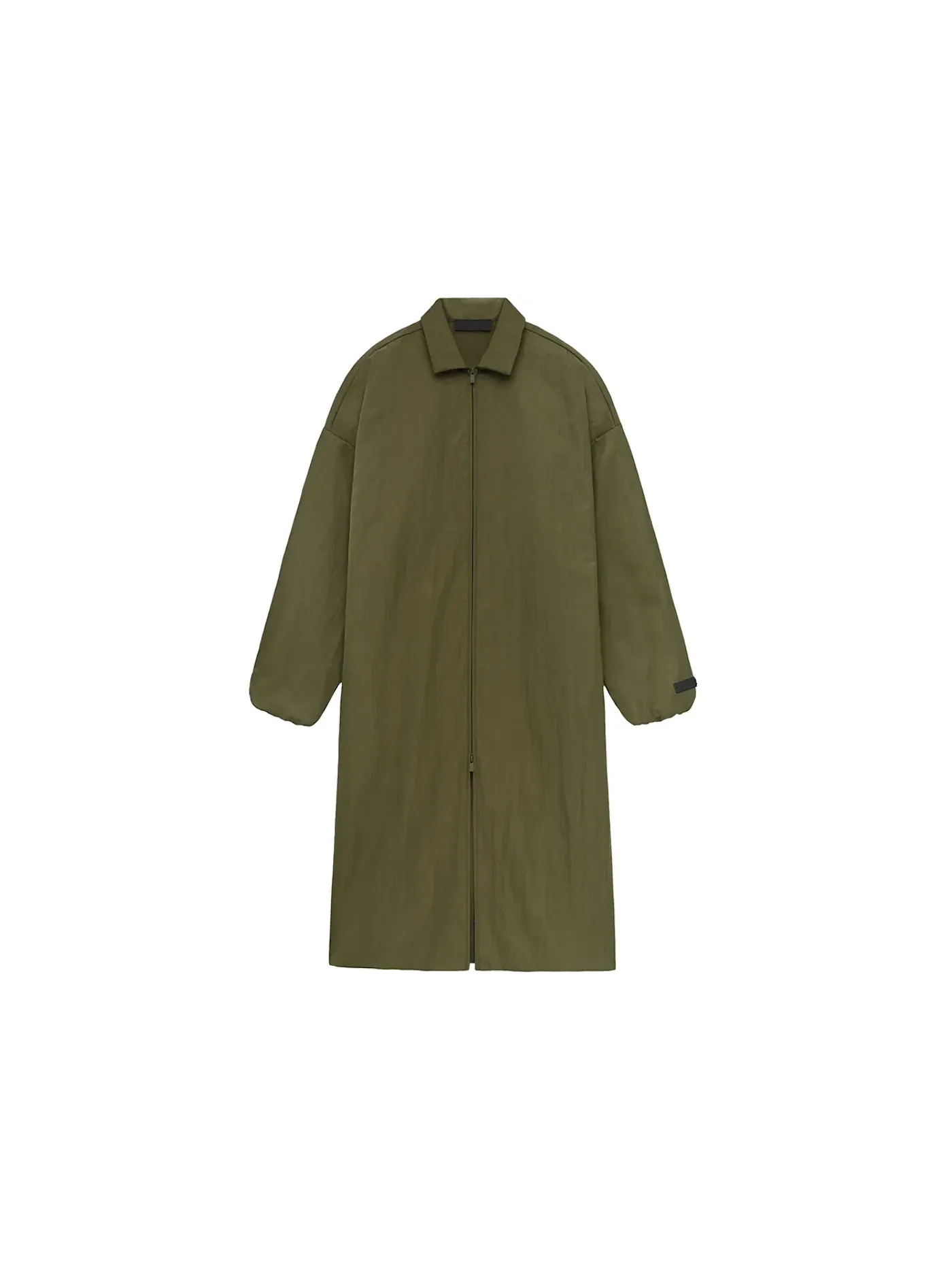 Мужское пальто текстурированное Trench Fear of God — изображение 1 из 2, оливковый
