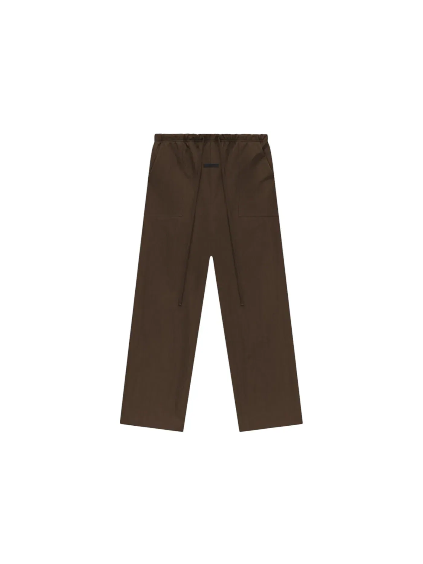 Мужские брюки текстурированные нейлоновые Fear of God Essentials Utility Pant — изображение 1 из 1, коричневый