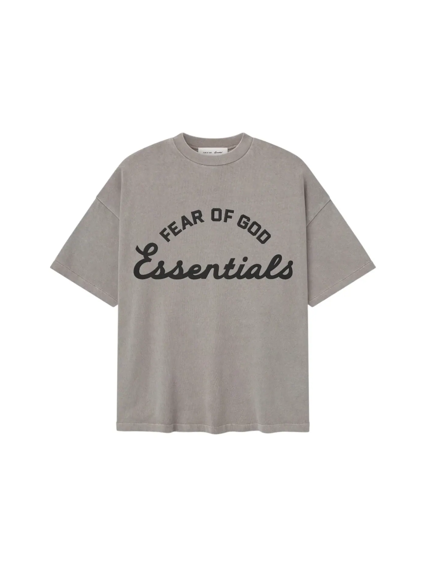 Мужская футболка с принтом Fear of God Essentials Training 90's Short Sleeve Tee Fear of God, Faded Seal — изображение 1 из 2