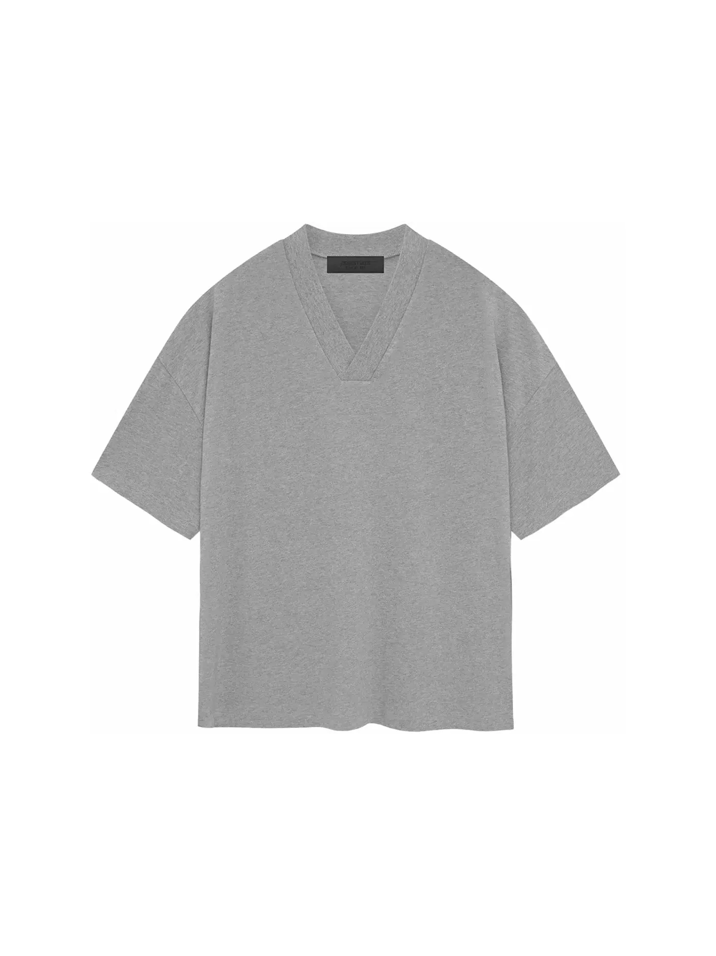 Мужская футболка с V-образным вырезом Tee Fear of God — изображение 1 из 2, овсяный