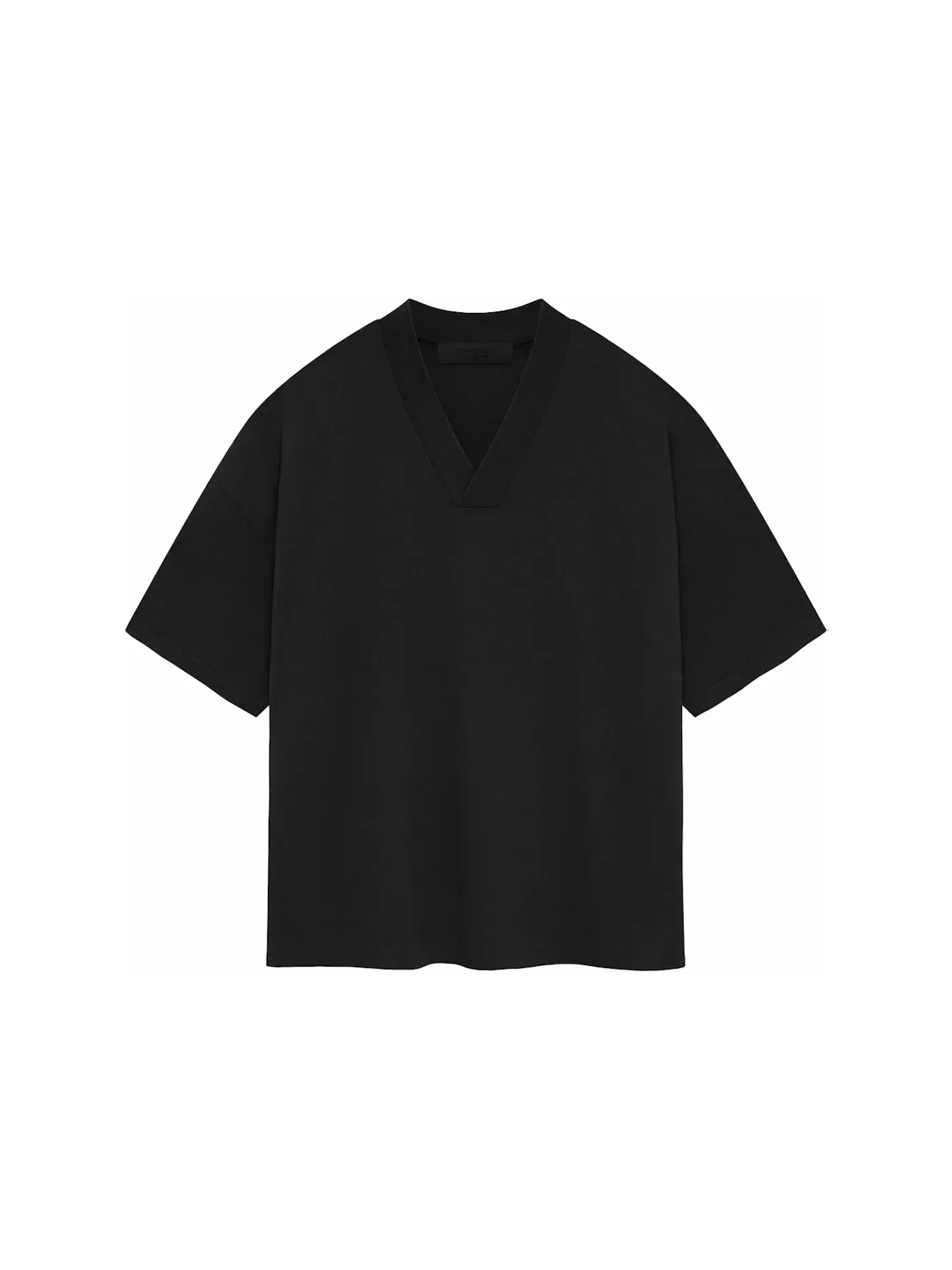 Мужская футболка с V-образным вырезом Tee Fear of God — изображение 1 из 2, черный