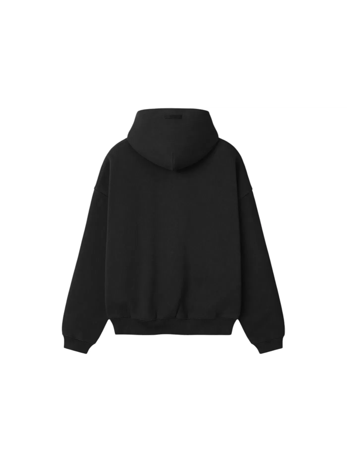 Мужская худи с длинным рукавом Fear of God Essentials Varsity 90's Hoodie — изображение 2 из 2, винтажный черный