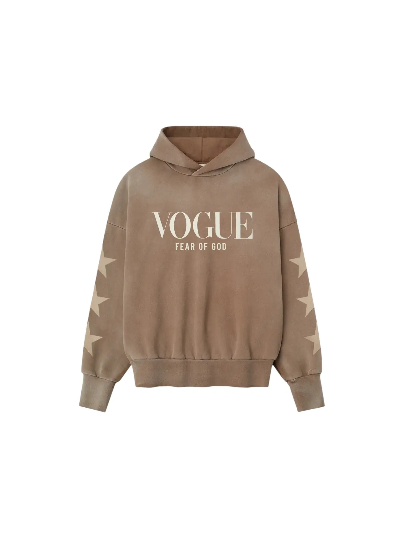 Мужской худи Fear of God Essentials Vogue Fear of God Neighborhood Hoodie, Dune Pearl — изображение 1 из 2