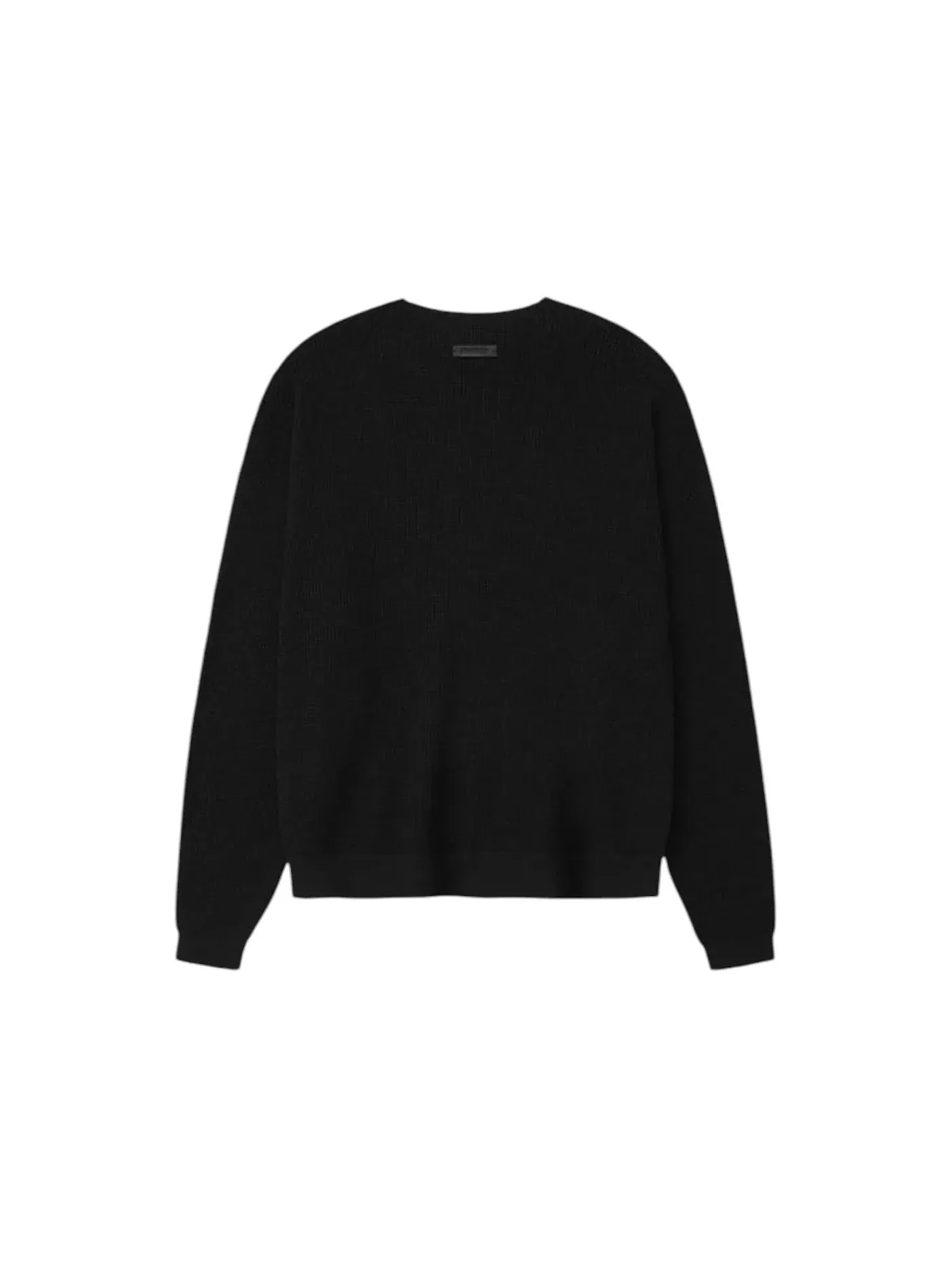Мужской свитер с воротником-гольф из вафли Vintage Black Fear of God — изображение 2 из 3