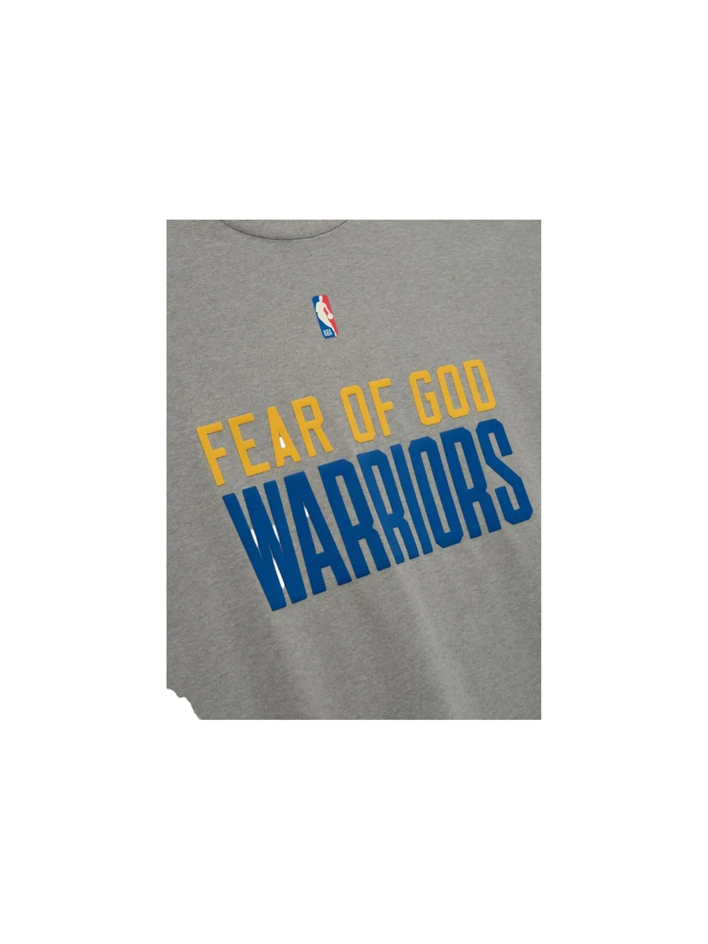 Мужская футболка с принтом Fear of God Essentials Warriors 90's Tee, Concrete Heather — изображение 3 из 3