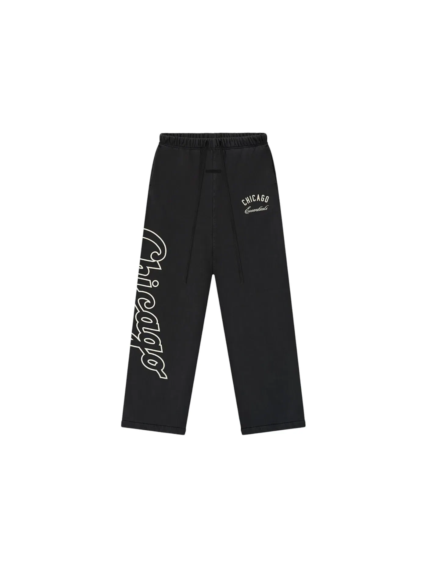 Мужские спортивные штаны с логотипом Fear of God Essentials Sweatpant — изображение 1 из 2, черный
