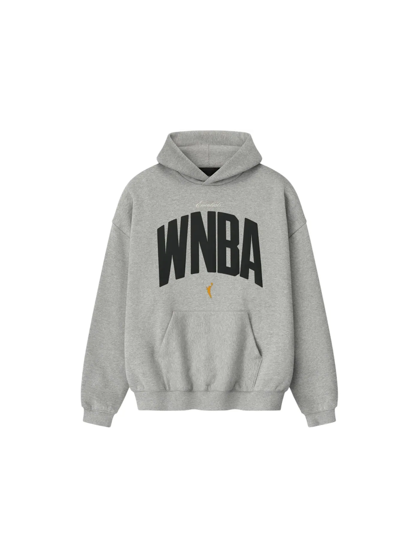 Мужской худи с принтом Fear of God Essentials WNBA 90's Hoodie, Concrete Heather — изображение 1 из 2