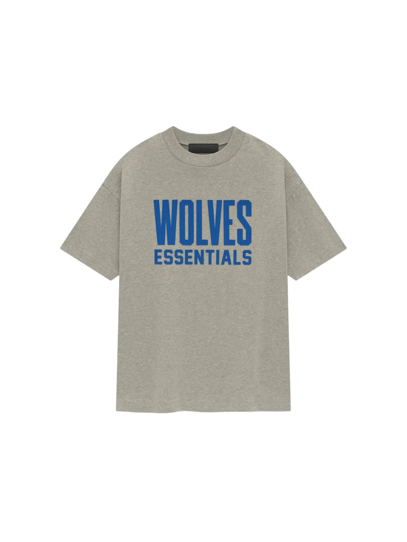 Мужская футболка хлопковая Fear of God Essentials Wolves Tee, Warm Heather — изображение 1 из 2