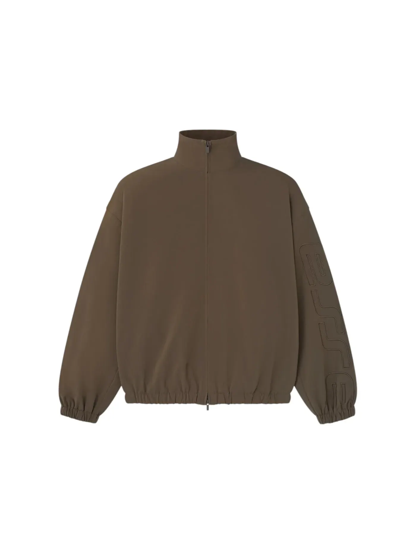 Женская куртка-трассер с полной застежкой-молнией Fear of God Essentials — изображение 1 из 2, коричневый
