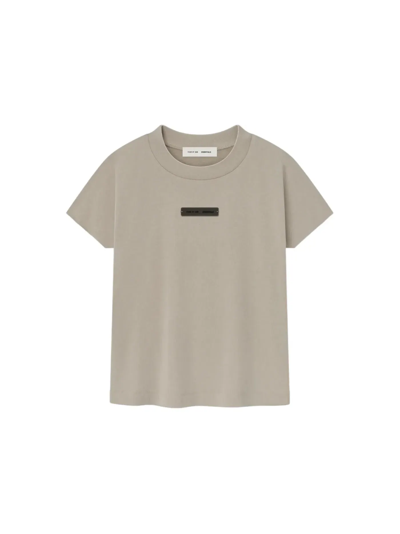 Женская футболка с коротким рукавом Fear of God Essentials Tee — изображение 1 из 1, древесный