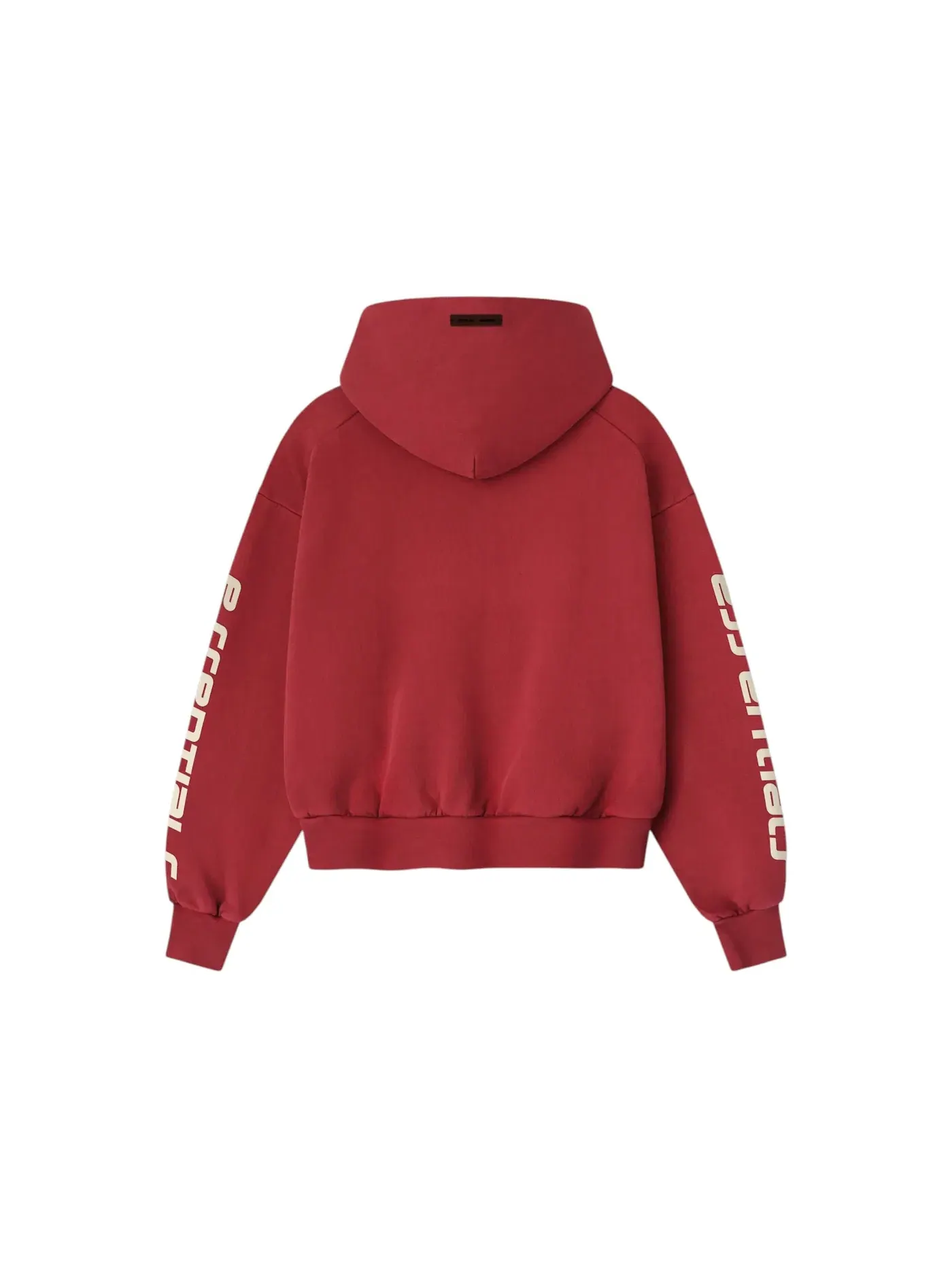Женский худи Fear of God Essentials Classic Hoodie — изображение 2 из 2, красный