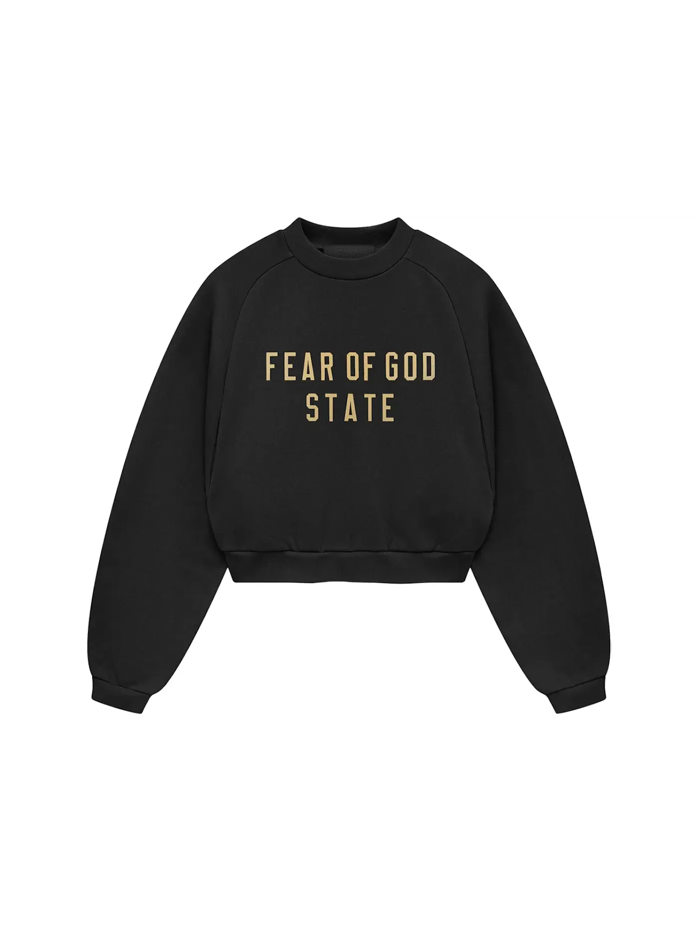 Женский свитшот с длинным рукавом Crewneck Fear of God — изображение 1 из 2, черный