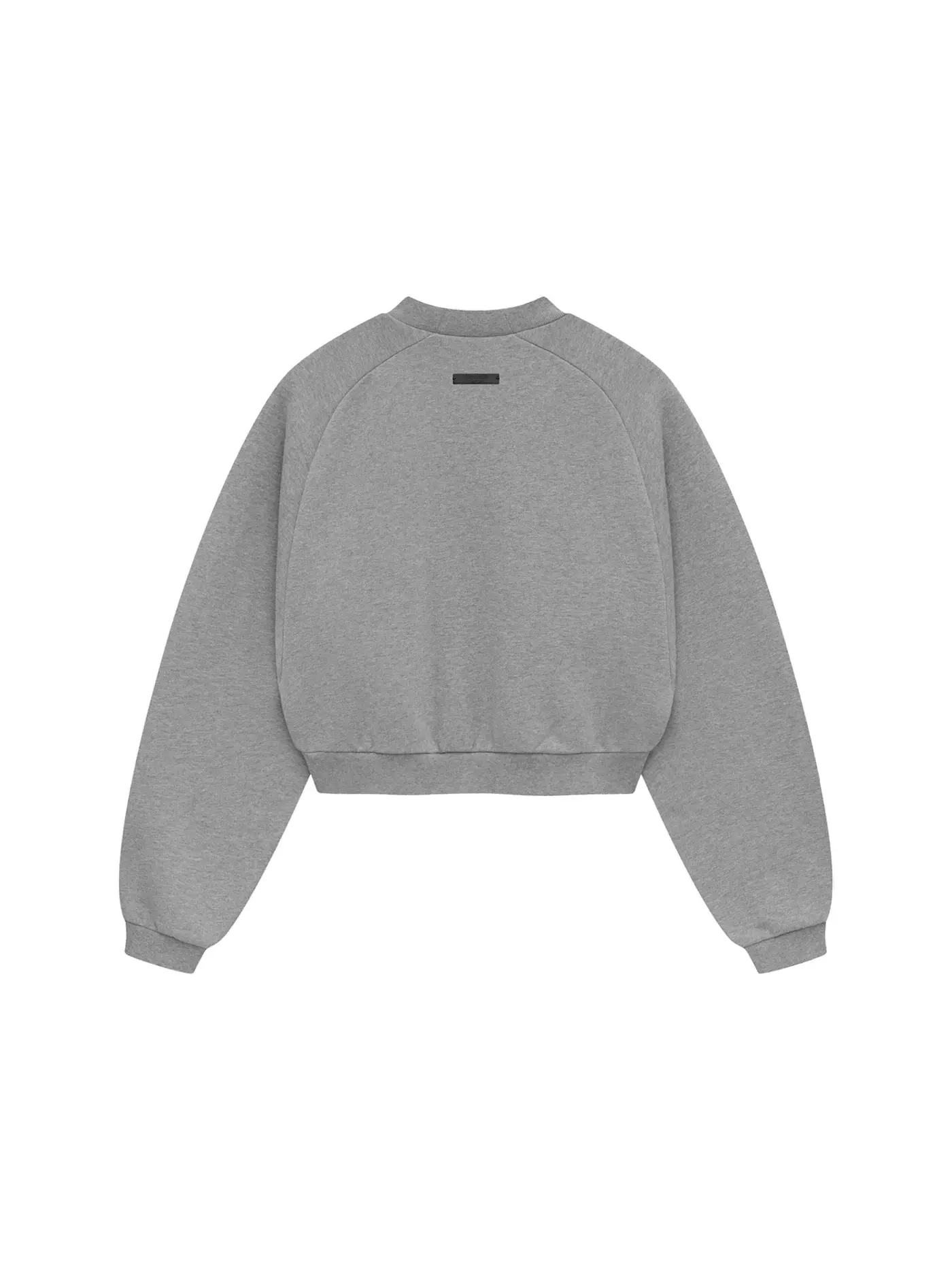 Женский свитшот из футера с принтом Crewneck Fear of God — изображение 2 из 2, серый
