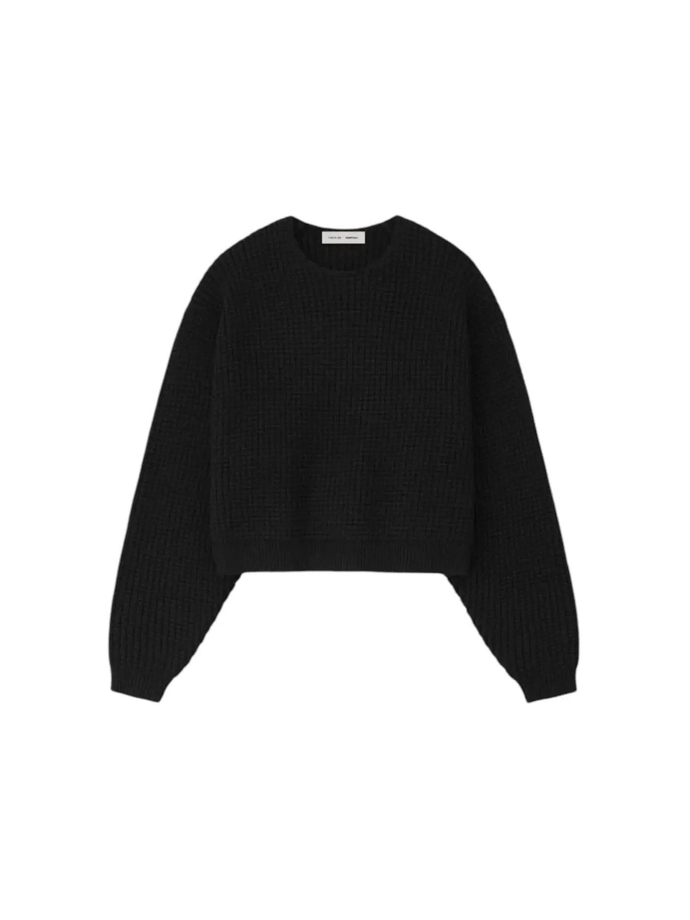 Женский свитер с высоким воротником Fear of God Essentials Sweater — изображение 1 из 3, винтажный черный