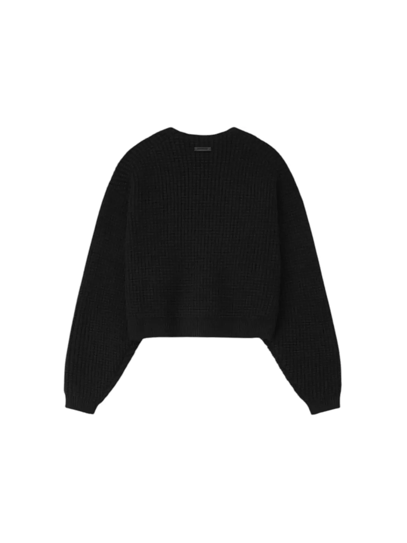 Женский свитер с высоким воротником Fear of God Essentials Sweater — изображение 2 из 3, винтажный черный