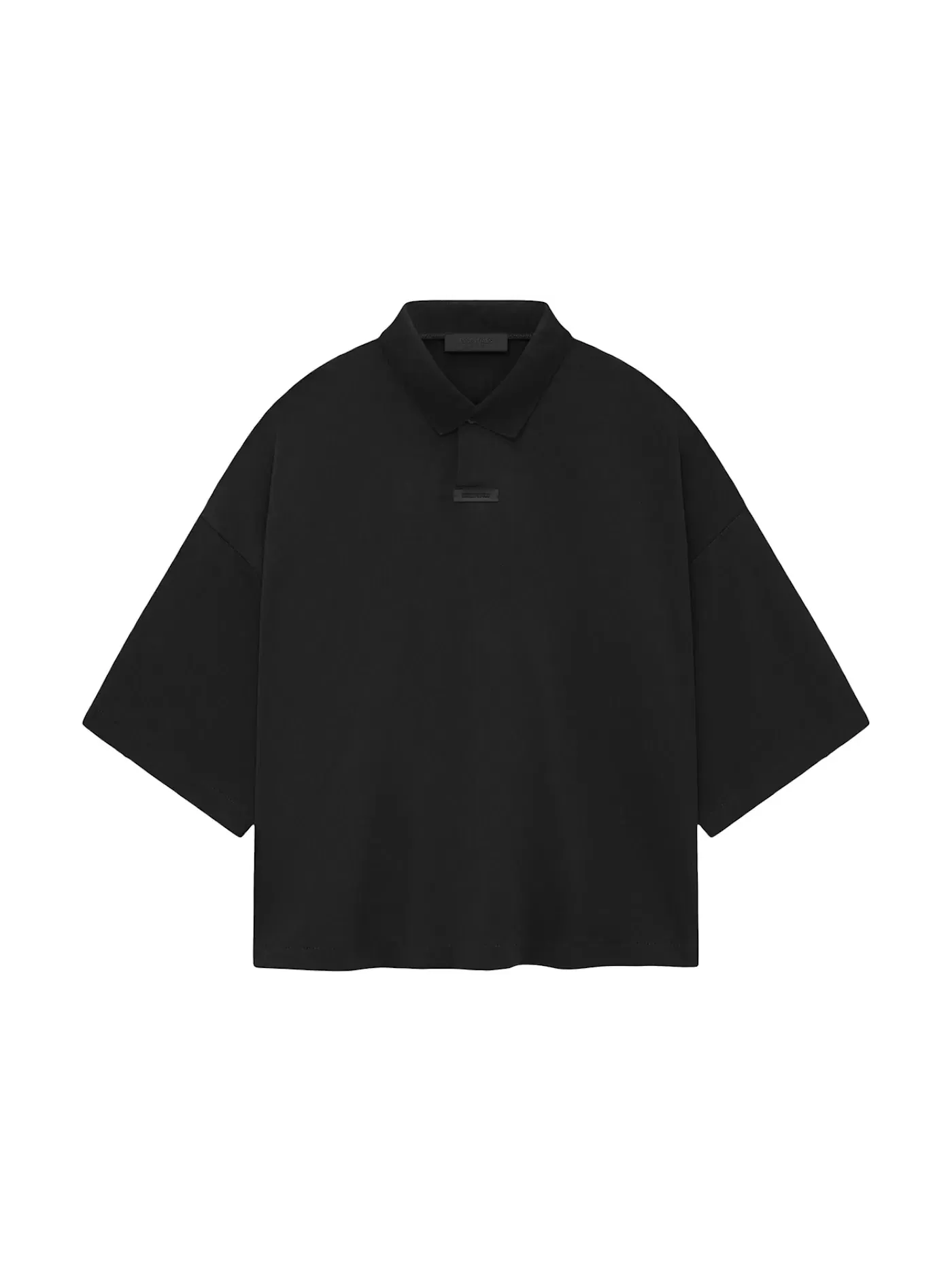 Женское поло с коротким рукавом Fear of God Polo — изображение 1 из 2, черный