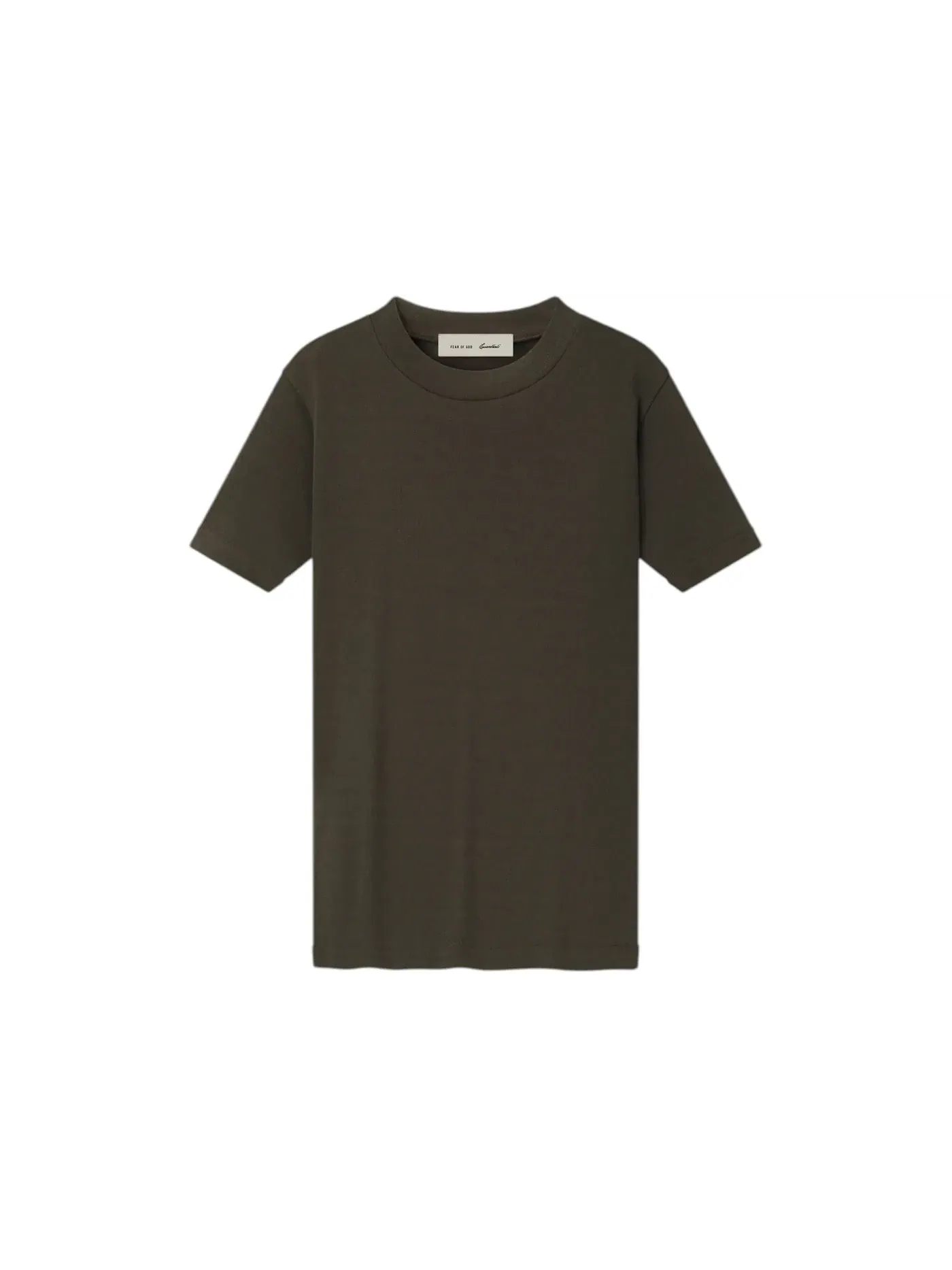 Мужская футболка с коротким рукавом Fear of God Essentials Tee — изображение 1 из 2, коричневый