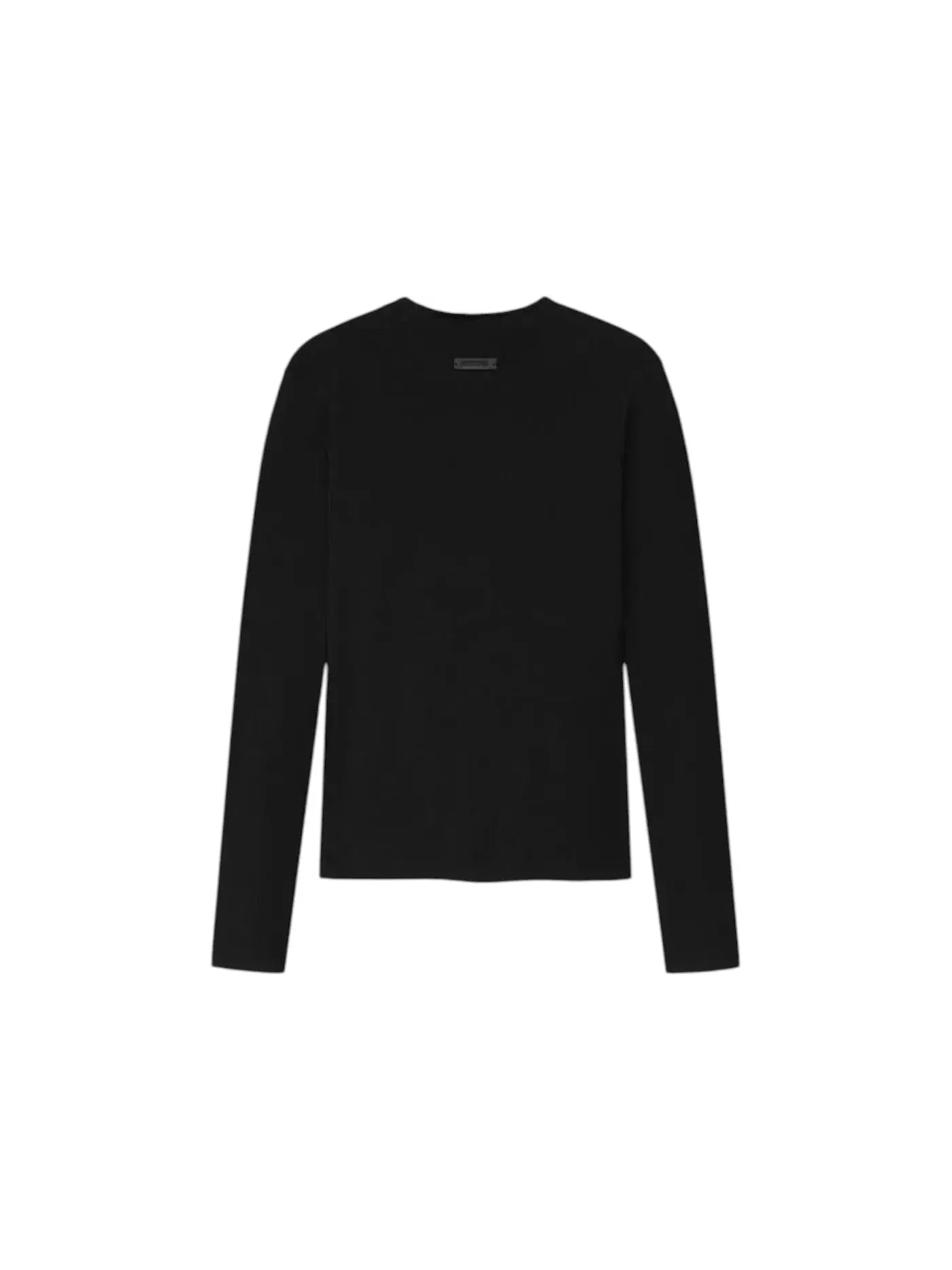Женская футболка с длинным рукавом Fear of God Essentials — изображение 2 из 3, винтажный черный