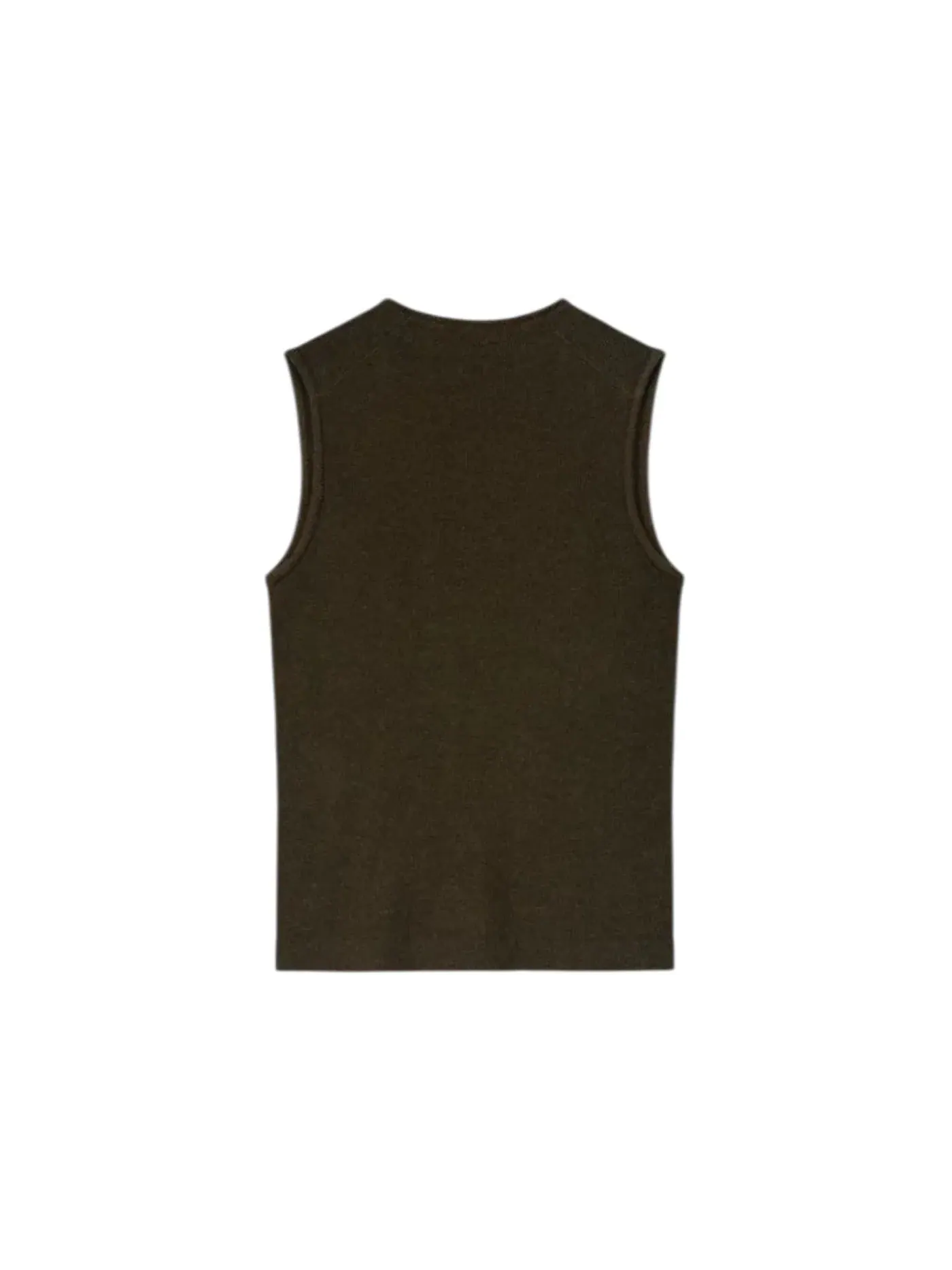 Женский топ-борцовка без рукавов Tank Fear of God — изображение 2 из 3, коричневый