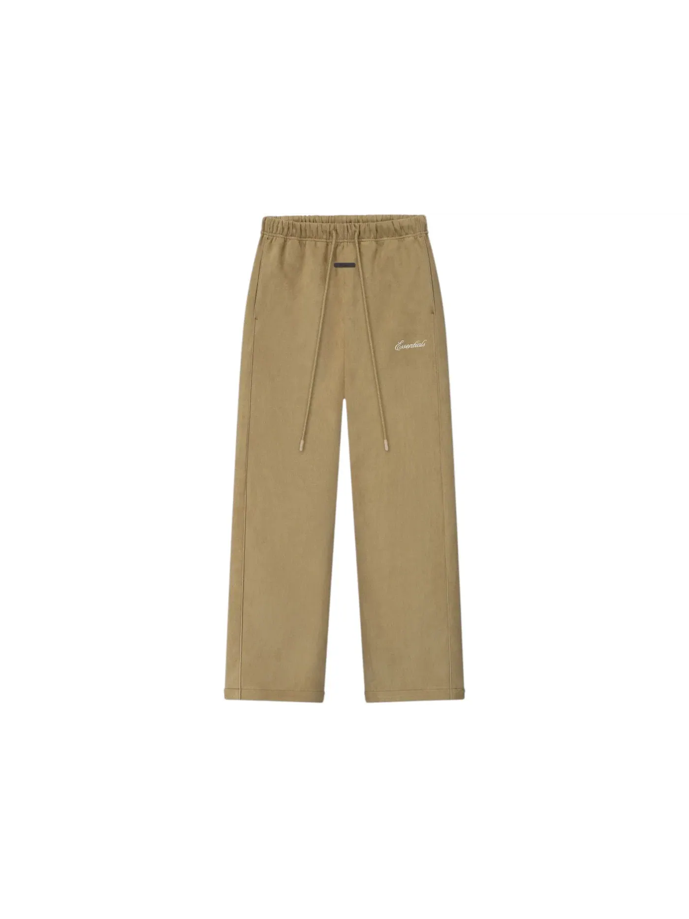 Женские брюки из замшевого флиса Fear of God Essentials Pant — изображение 1 из 1, дюна