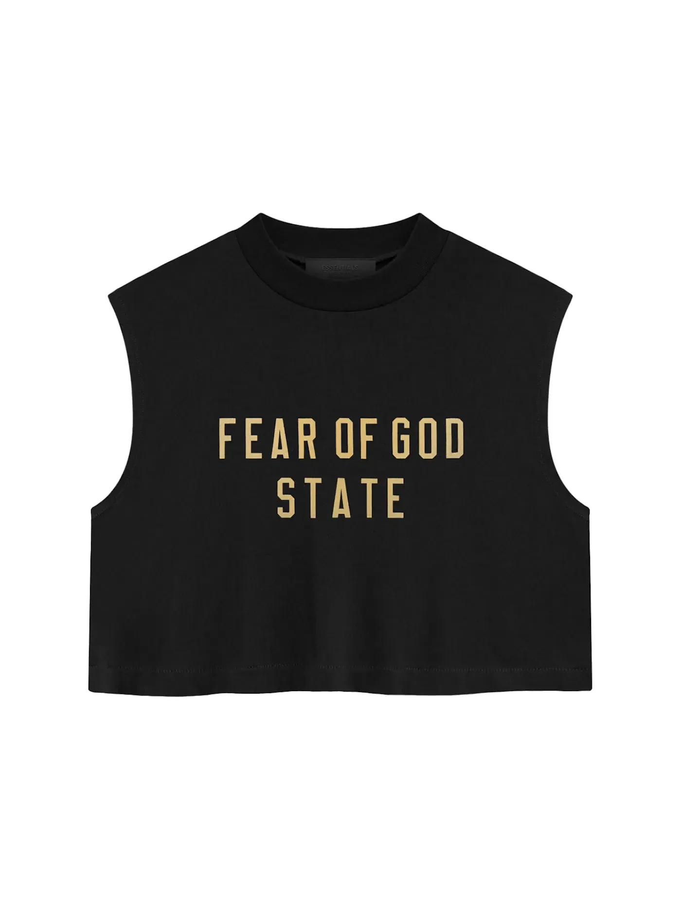 Женская футболка-майка без рукавов Tee Fear of God — изображение 1 из 1, черный