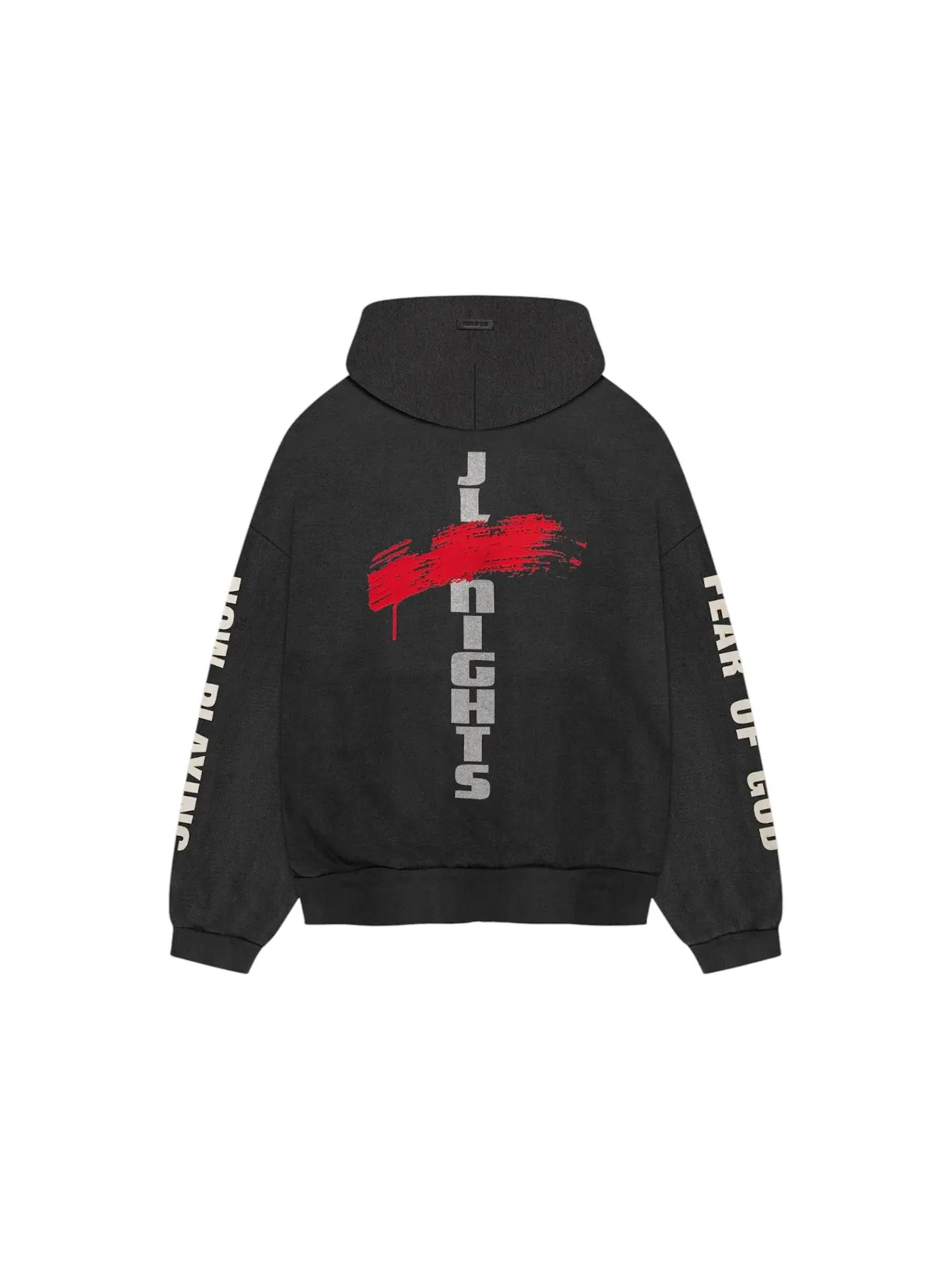 Мужской худи Fear of God Sinners Hoodie — изображение 2 из 2, черный