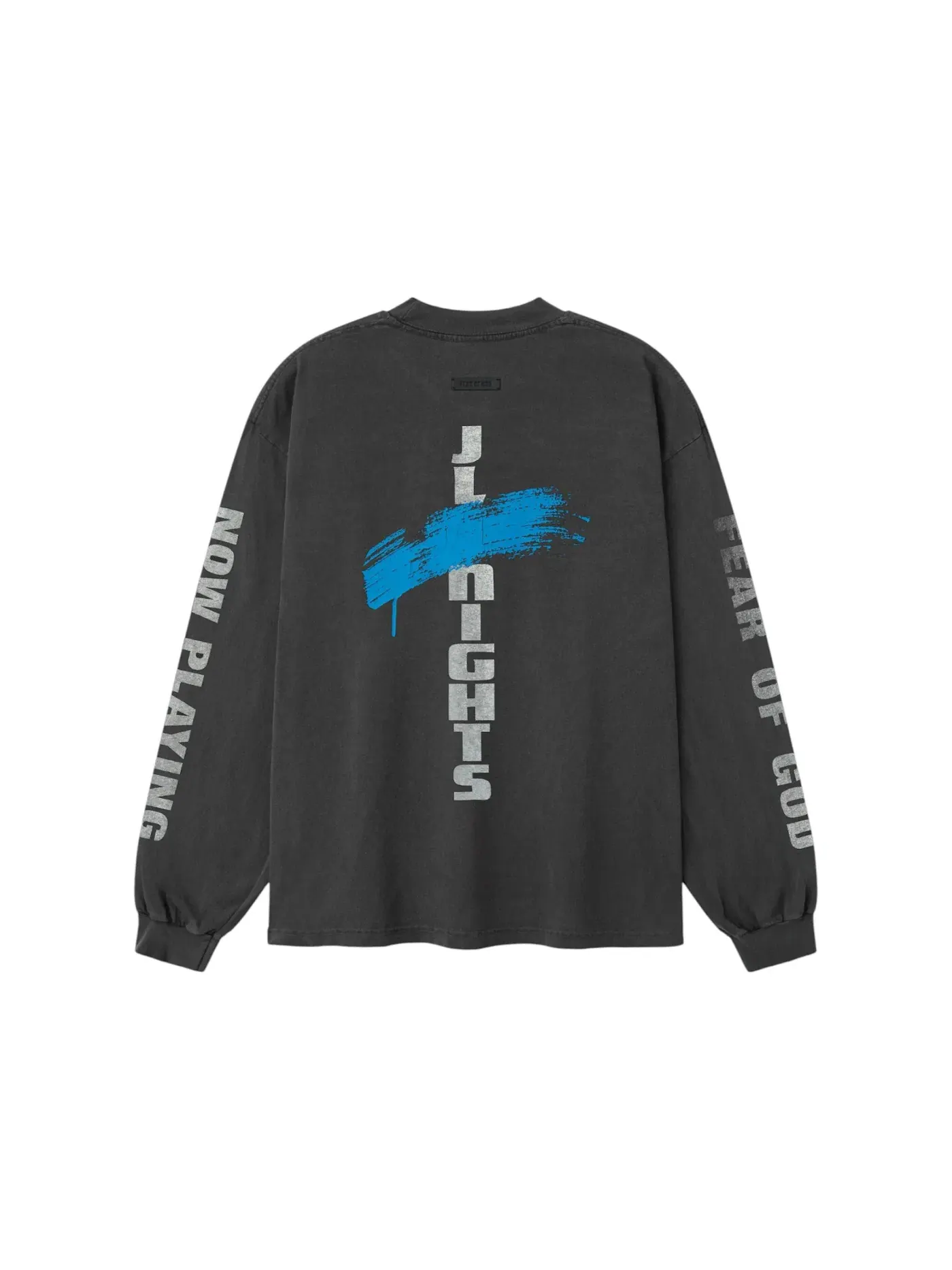 Мужская футболка с длинным рукавом Tee Fear of God — изображение 2 из 2, черный
