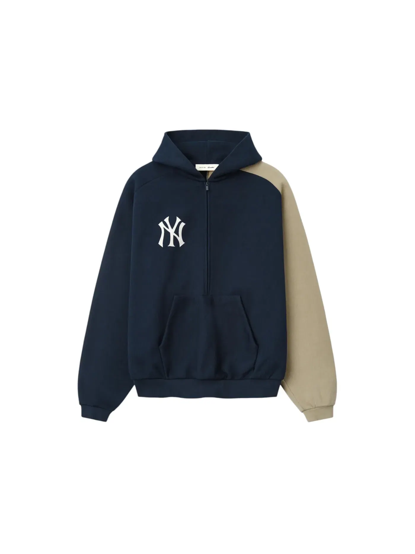 Мужская спортивная худи Fear of God с рукавом реглан и полузастежкой-молнией, Yankees — изображение 1 из 2