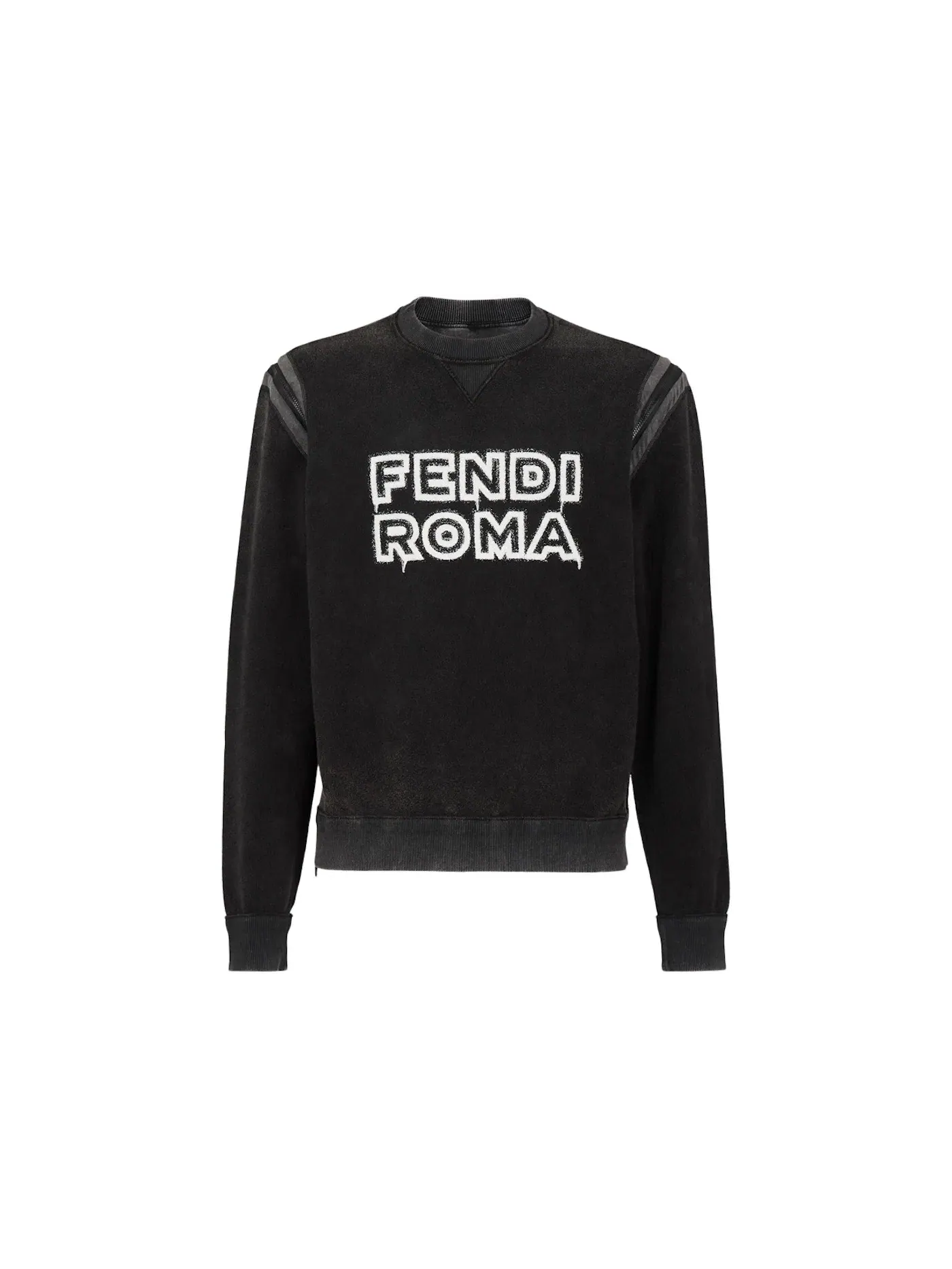 Мужской джемпер с длинным рукавом Fendi by Marc Jacobs — изображение 1 из 3, черный