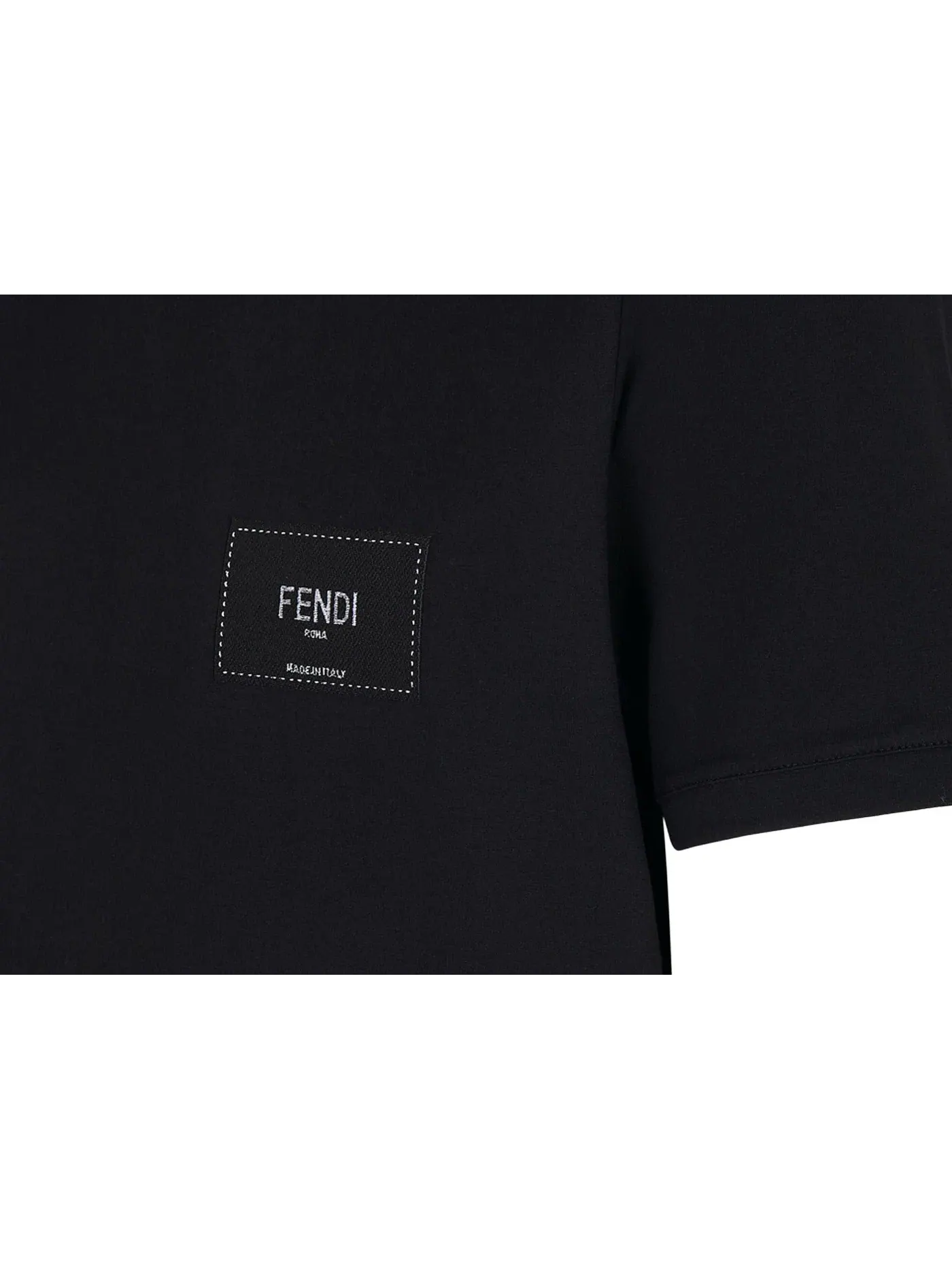 Мужская футболка с принтом Fendi by Marc Jacobs T-Shirt — изображение 2 из 2, черный
