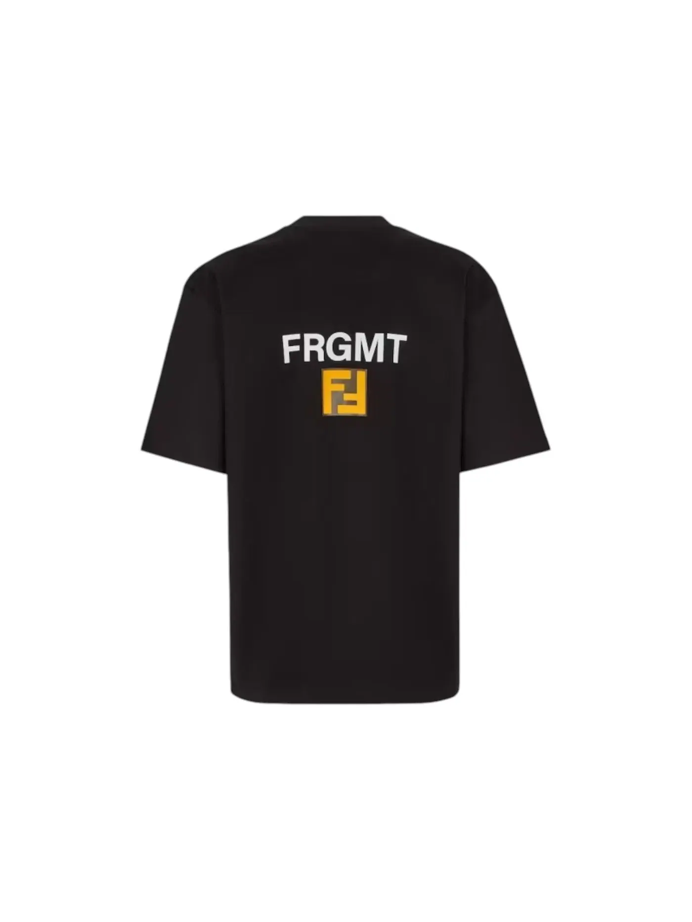 Женская футболка с принтом Fendi x Fragment x Pokemon Dragonite Fendi — изображение 2 из 2, черный