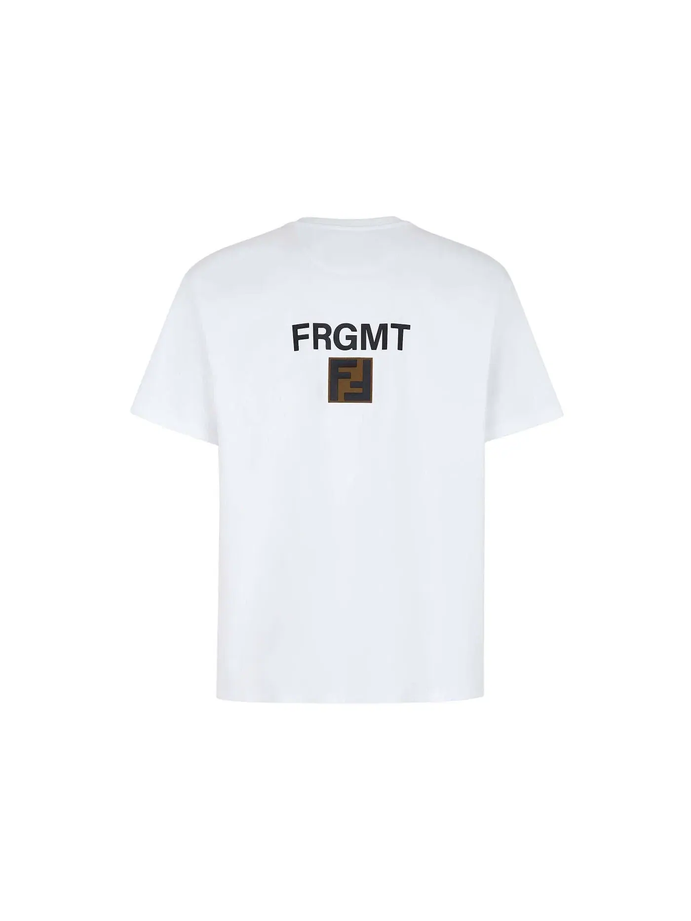 Мужская футболка с логотипом Fendi x FRGMT — изображение 2 из 2, белый